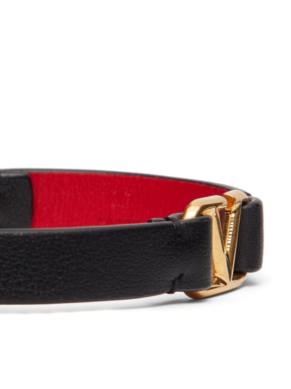 Vlogo signature leather bracelet - 2