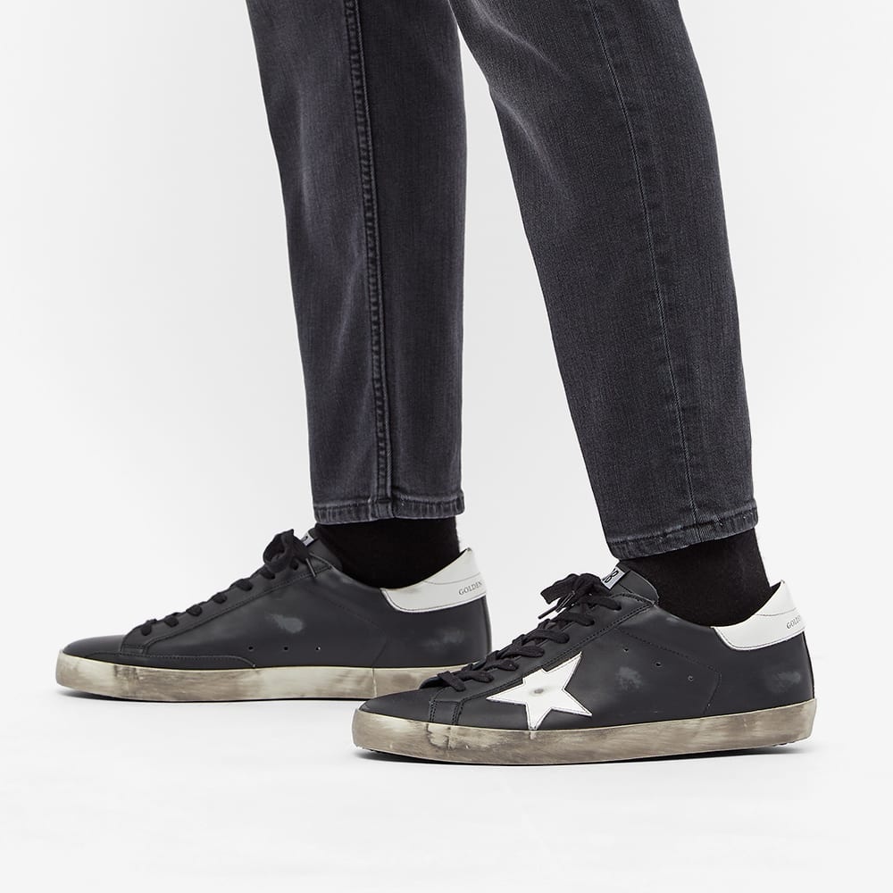 Golden Goose Super-Star Leather Sneaker - 6