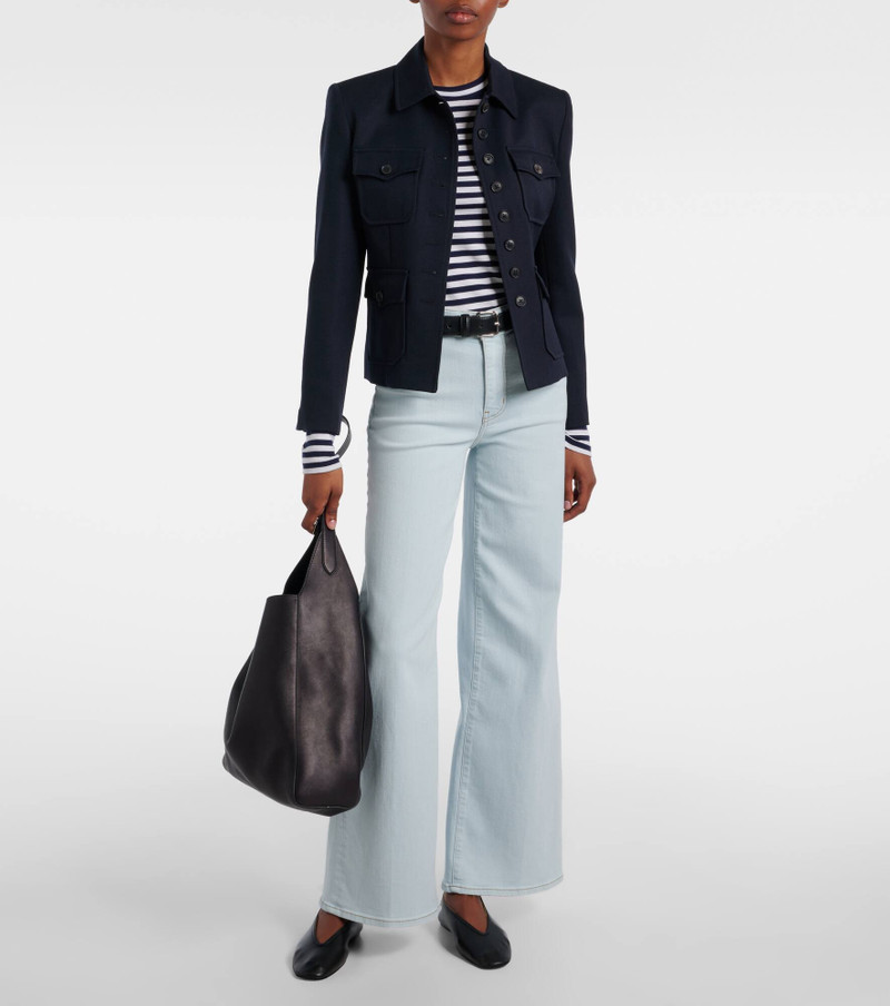 FRAME Le Slim Palazzo wide-leg jeans outlook