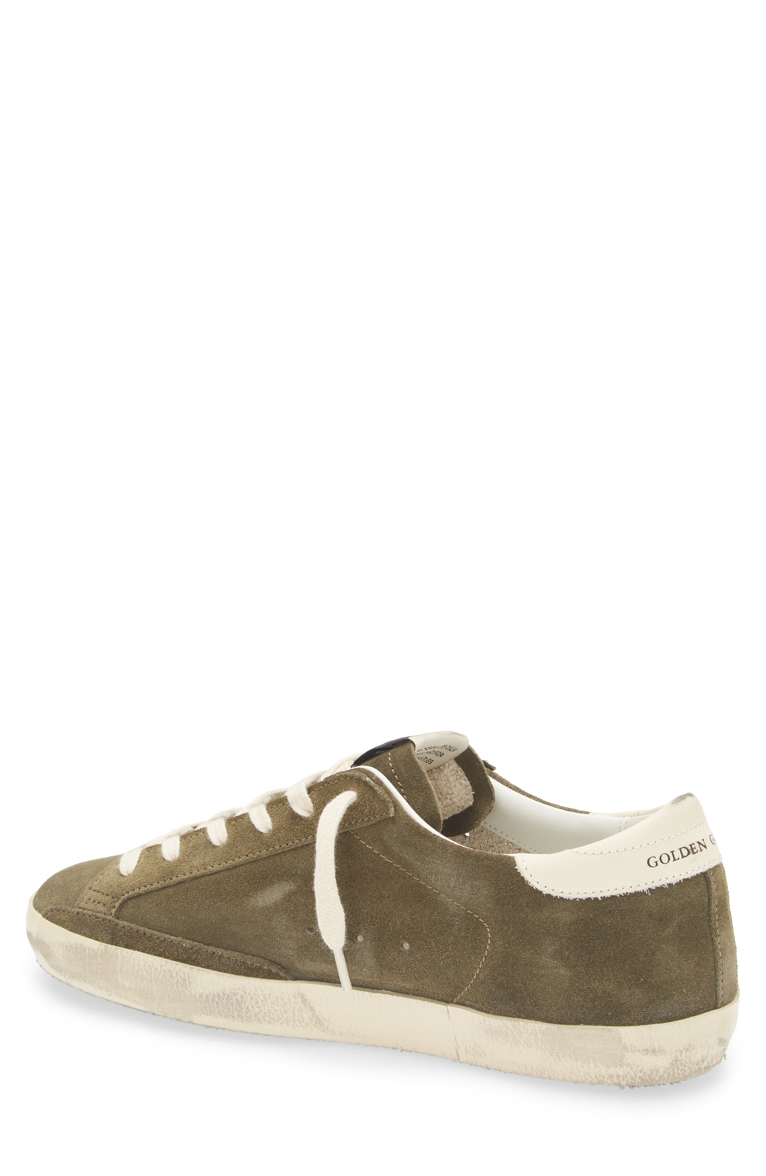 Golden Goose Super-Star Low Top Sneaker in Olive Night/Cream at Nordstrom - 2