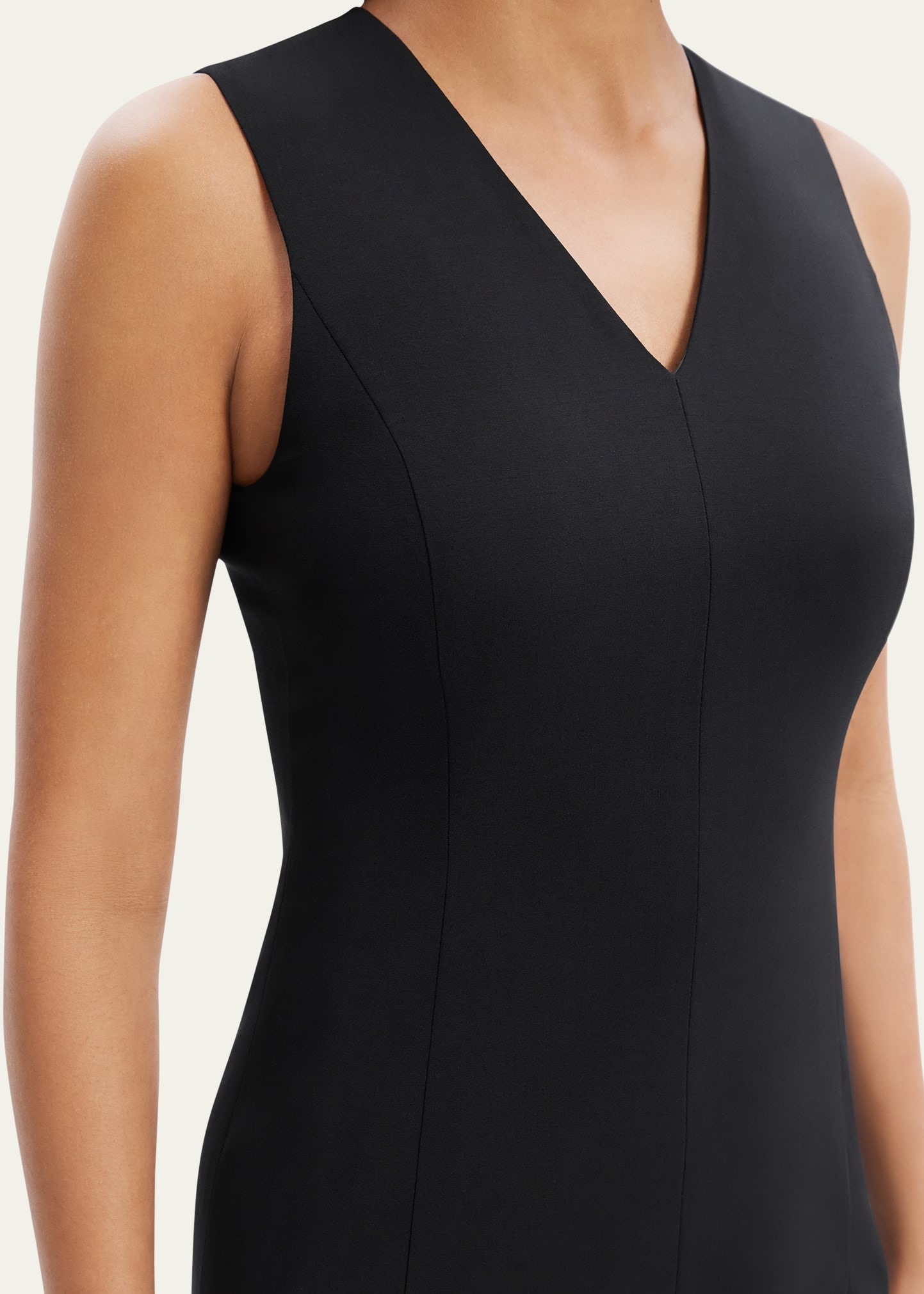 Slim Midi Sheath Dress - 5