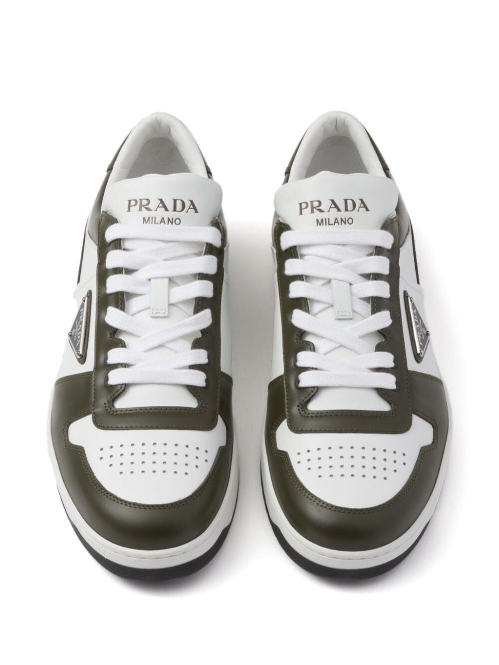 Prada Men Sneakers Downtown Bicolore - 4