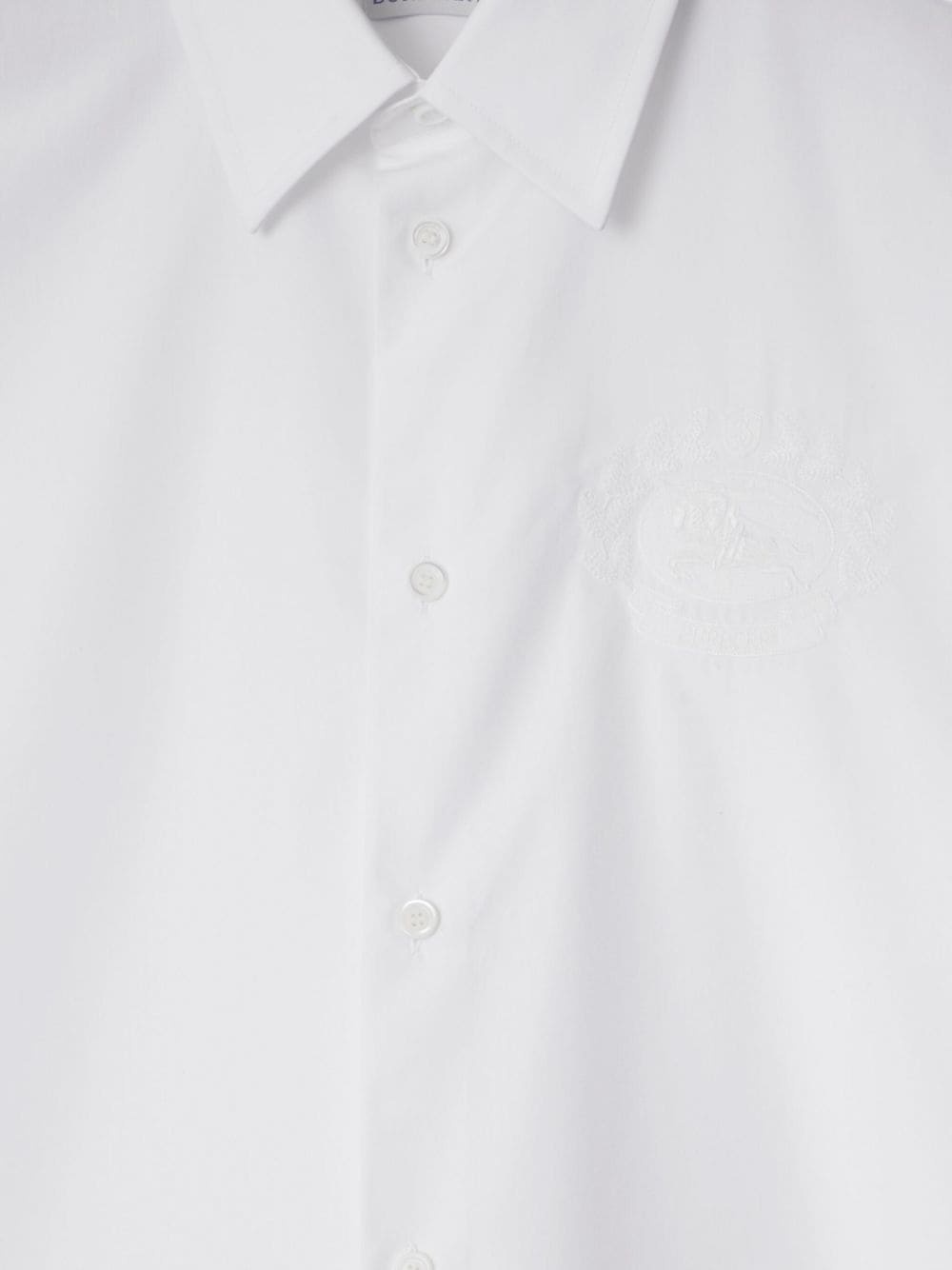 EKD-embroidered cotton shirt - 5