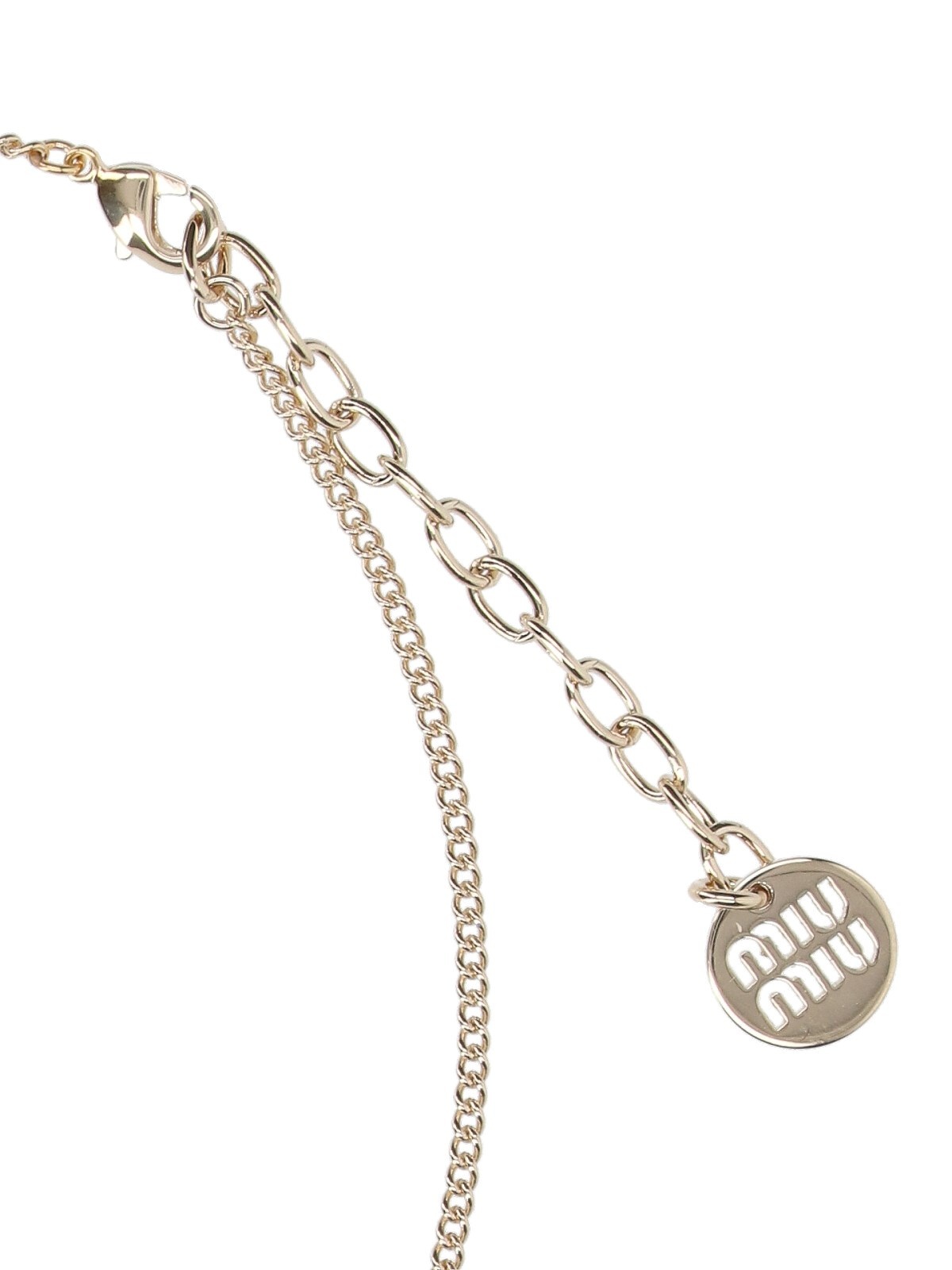 Miu Miu NECKLACE WITH CHARM | sugar | REVERSIBLE