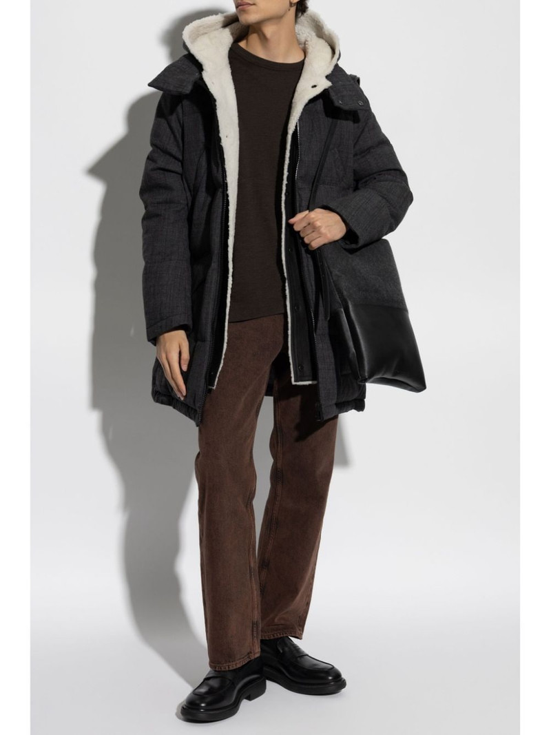 Yves Salomon quilted puffer coat outlook