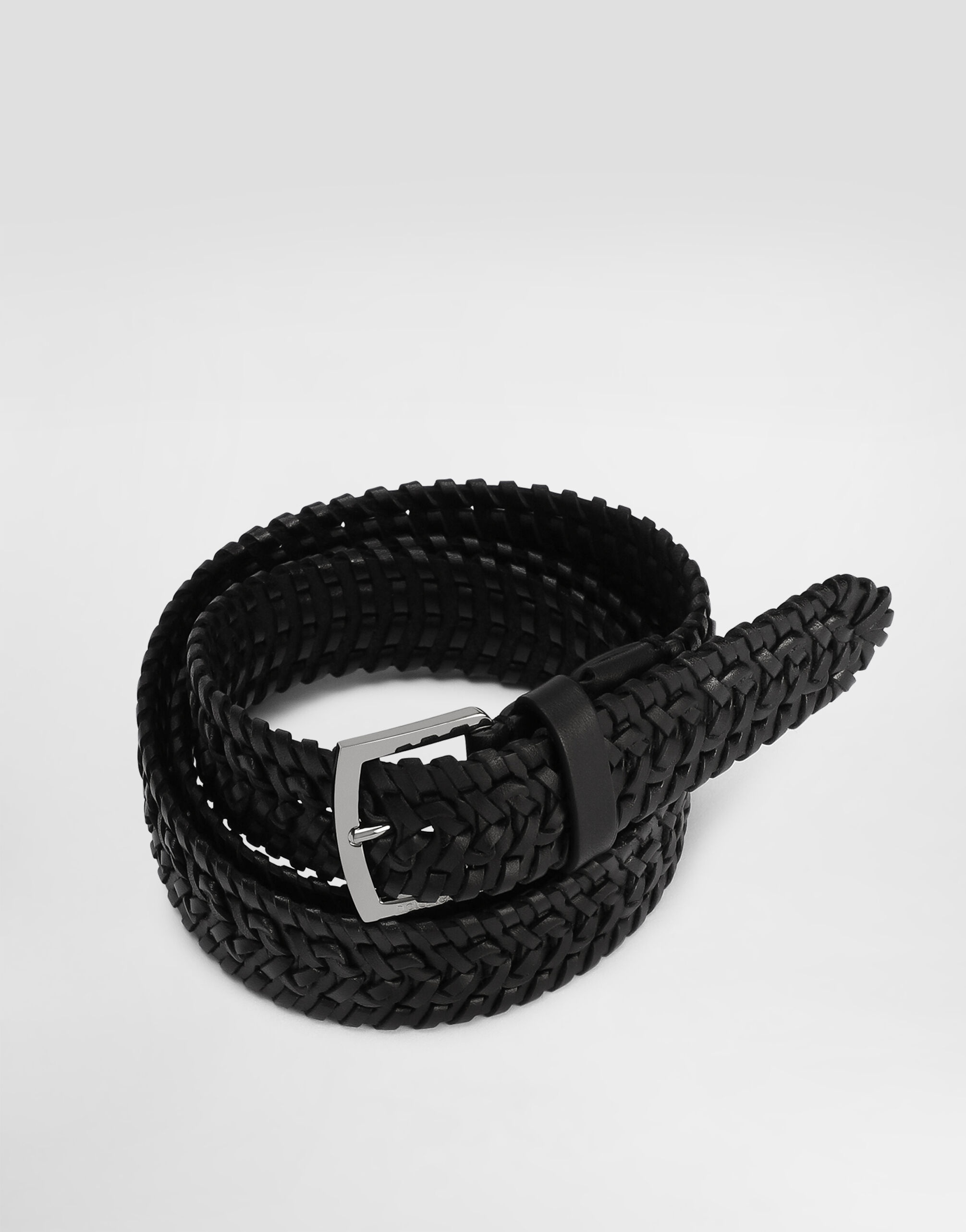 Woven leather belt - 2