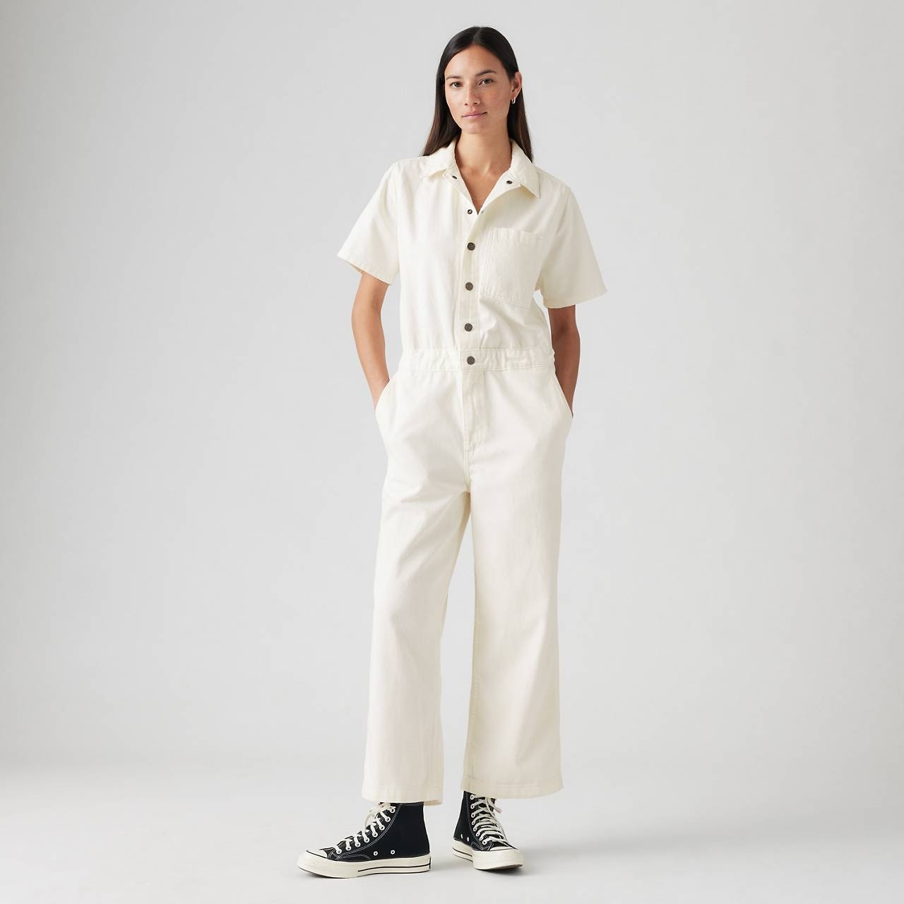 SHORT SLEEVE HERITAGE JUMPSUIT - 2