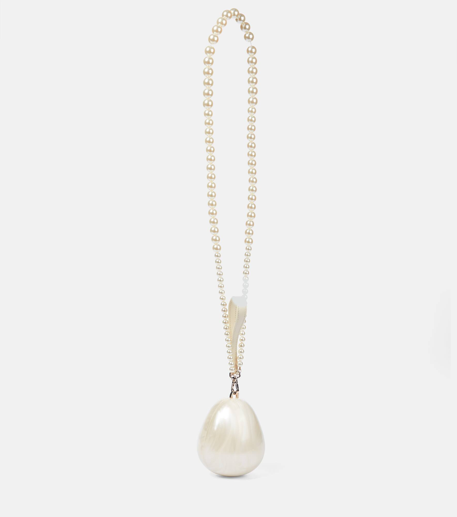 Egg embellished clutch - 4