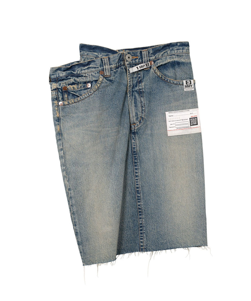 Huge Layered Denim Skirt 19