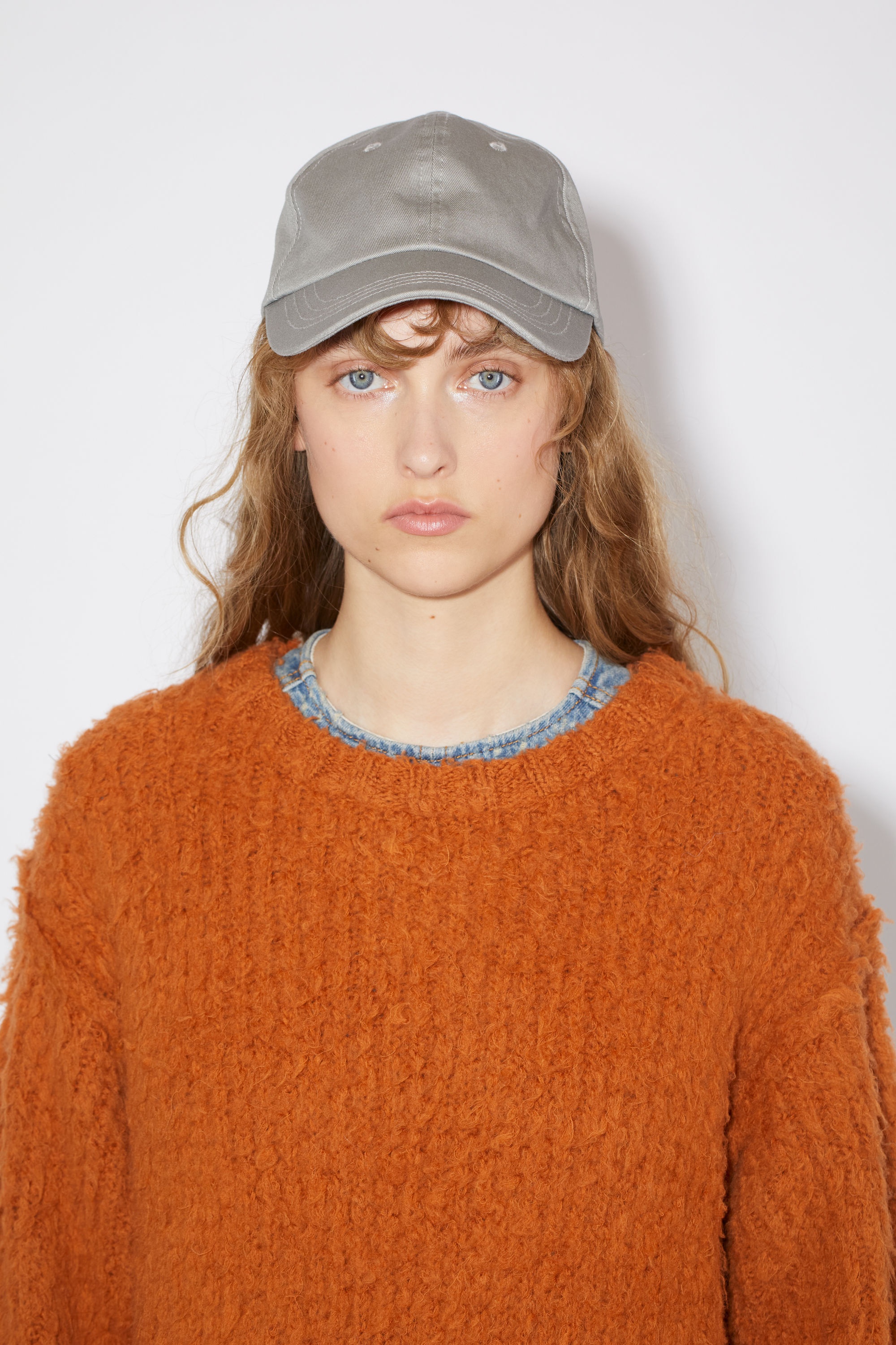 Cotton baseball cap - Grey/khaki - 2