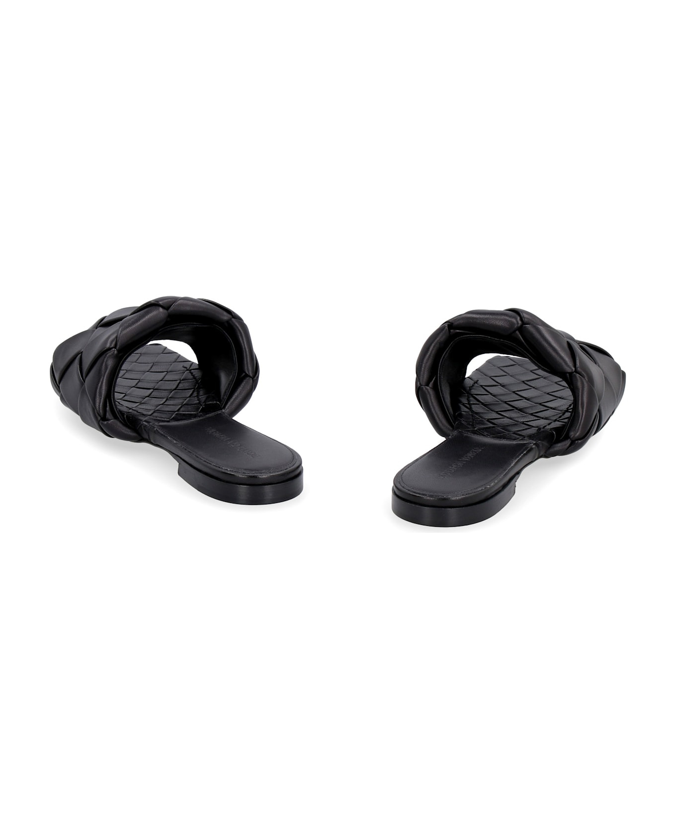 The Lido Leather Flat Sandals - 4