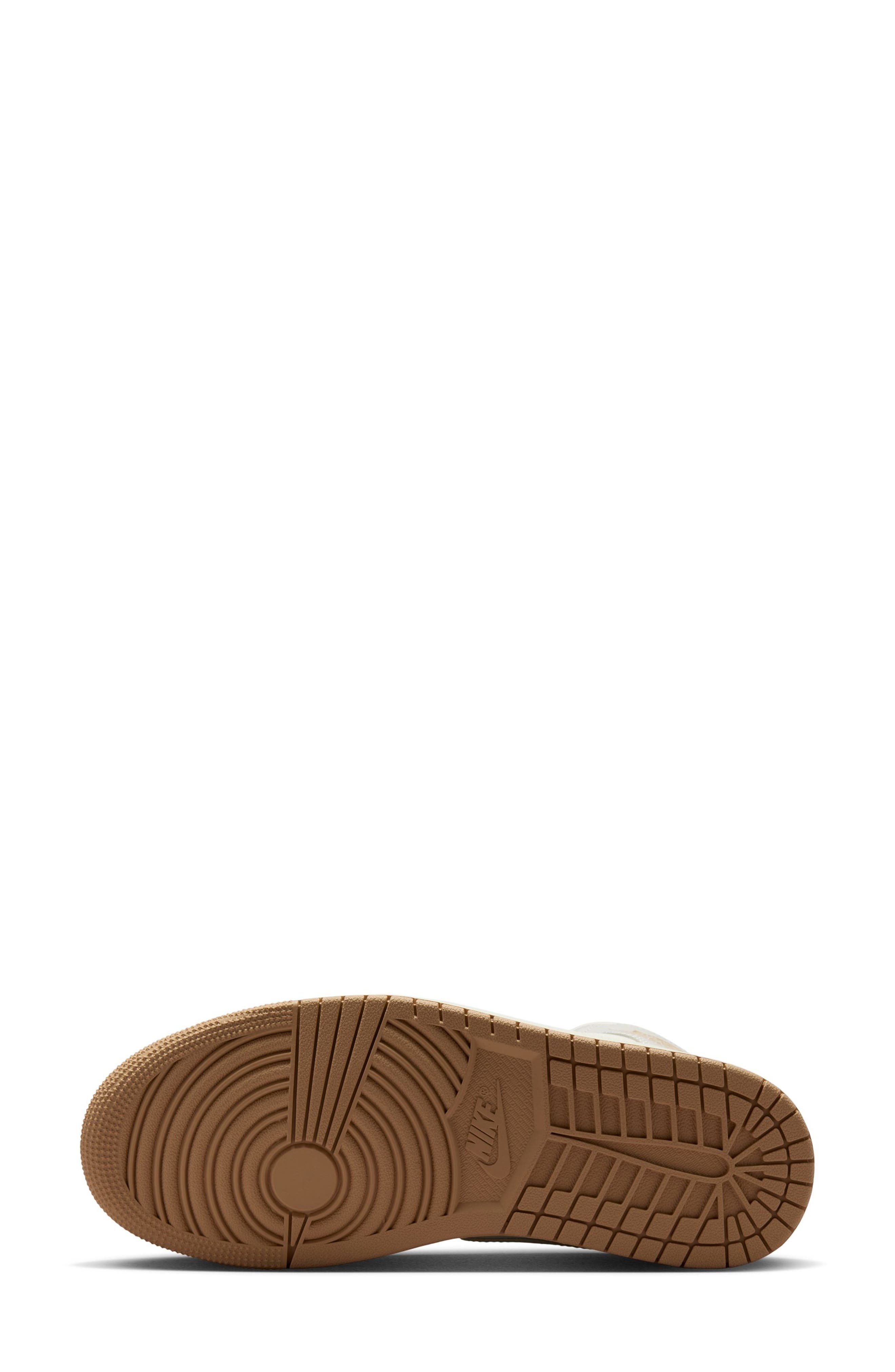 Air Jordan 1 Mid Sneaker in 118 Palivr/ltowbr at Nordstrom - 4
