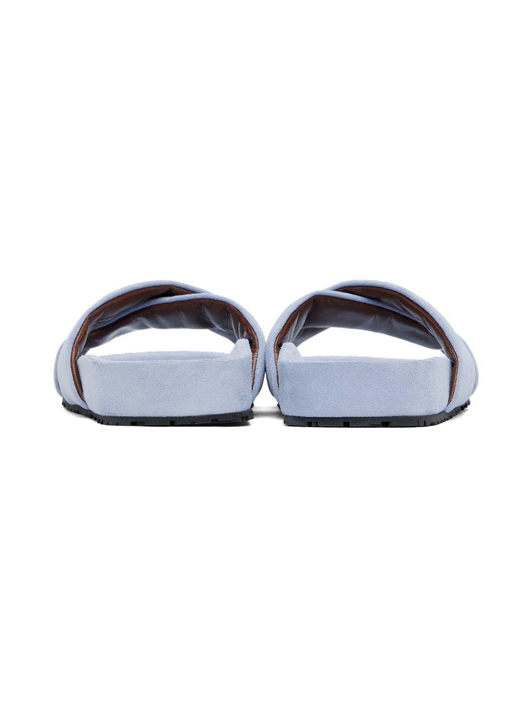 Blue Criss-Cross Sandals - 2