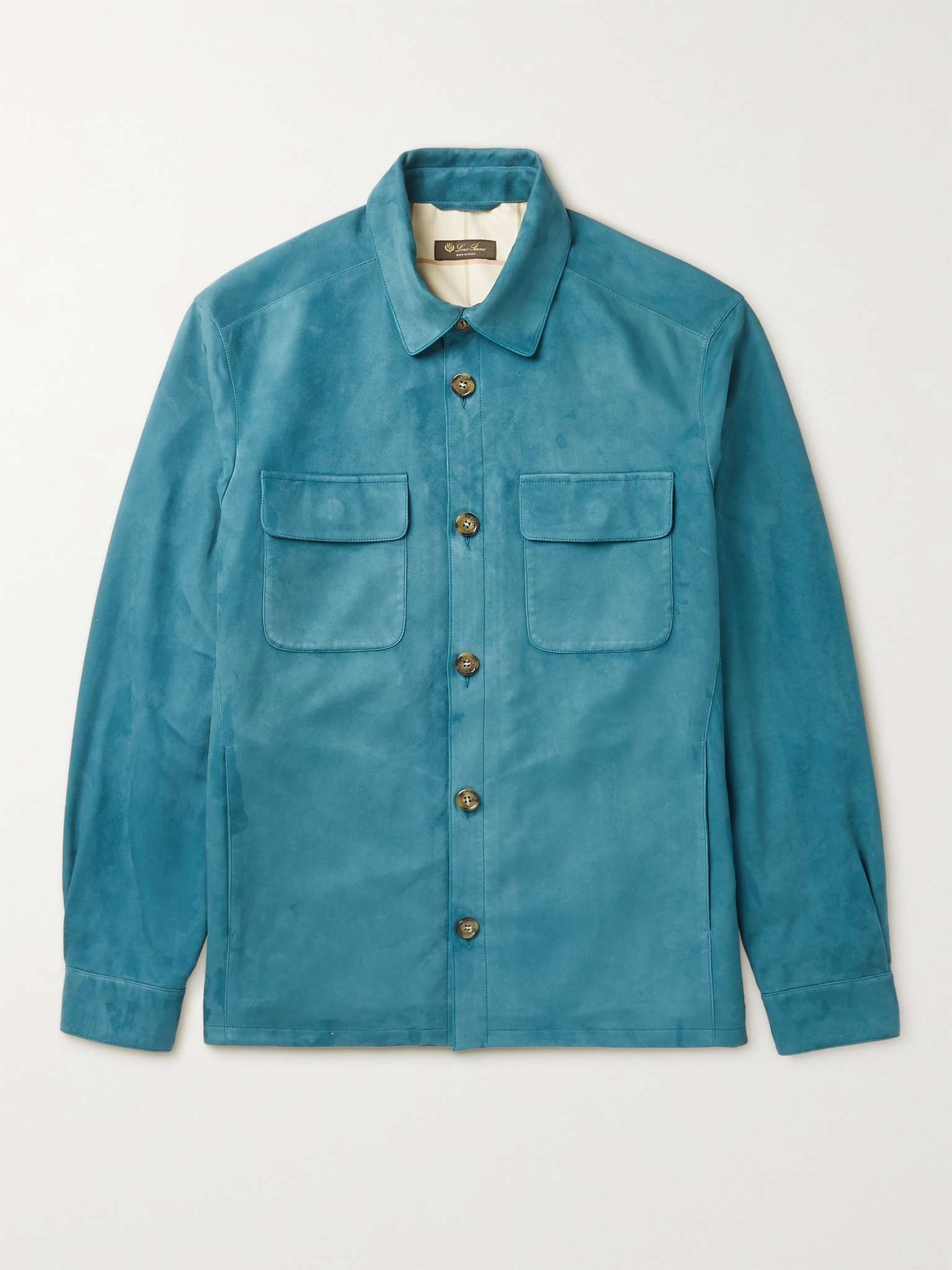 Suede Overshirt - 1