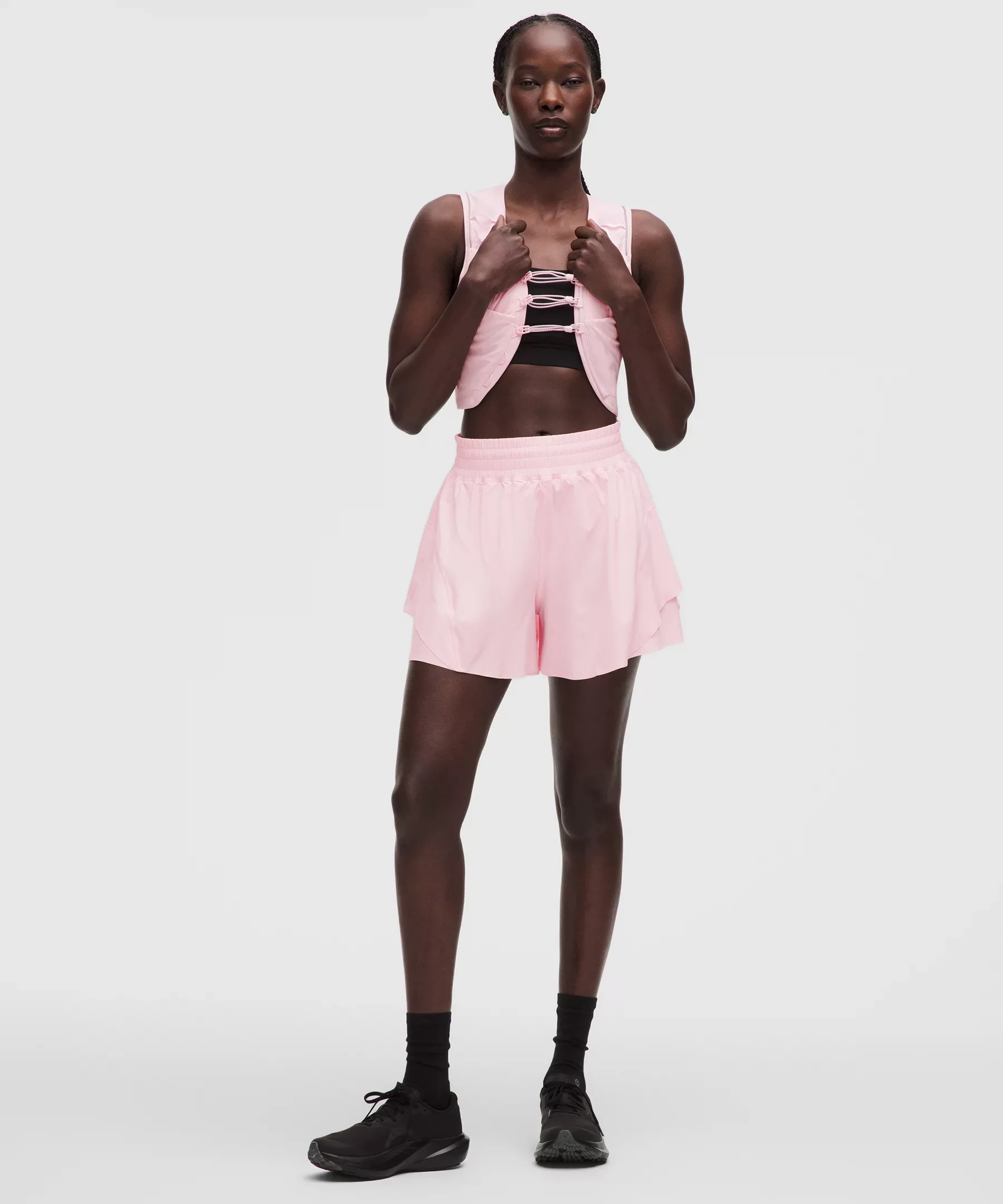 Shake It Out High-Rise Running Short 4" - 1