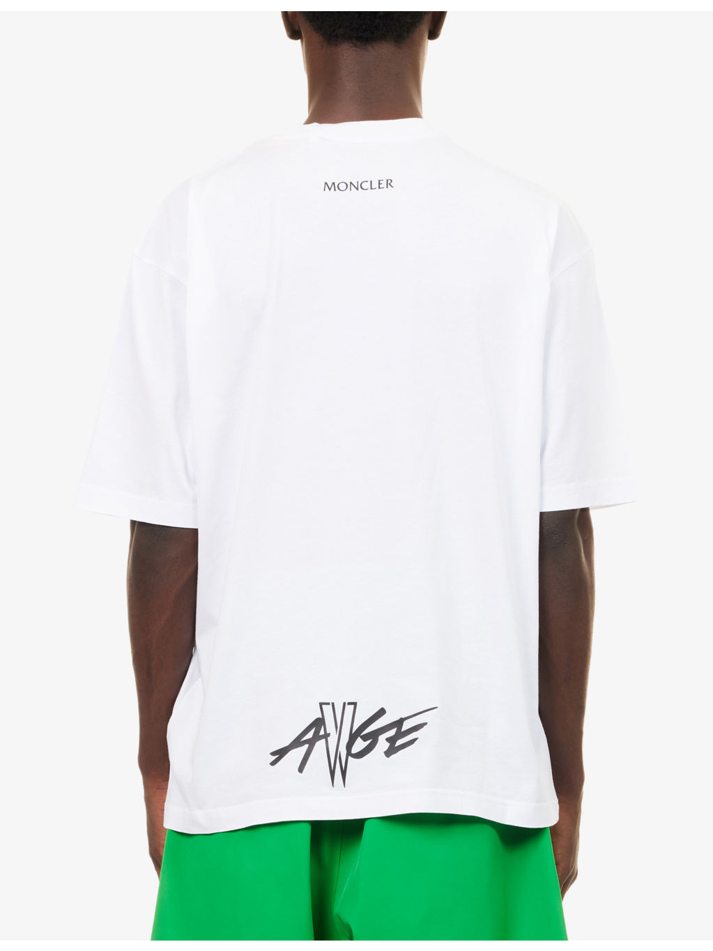 Moncler x A$AP Rocky Brand-Plaque Cotton-Jersey T-Shirt - 4