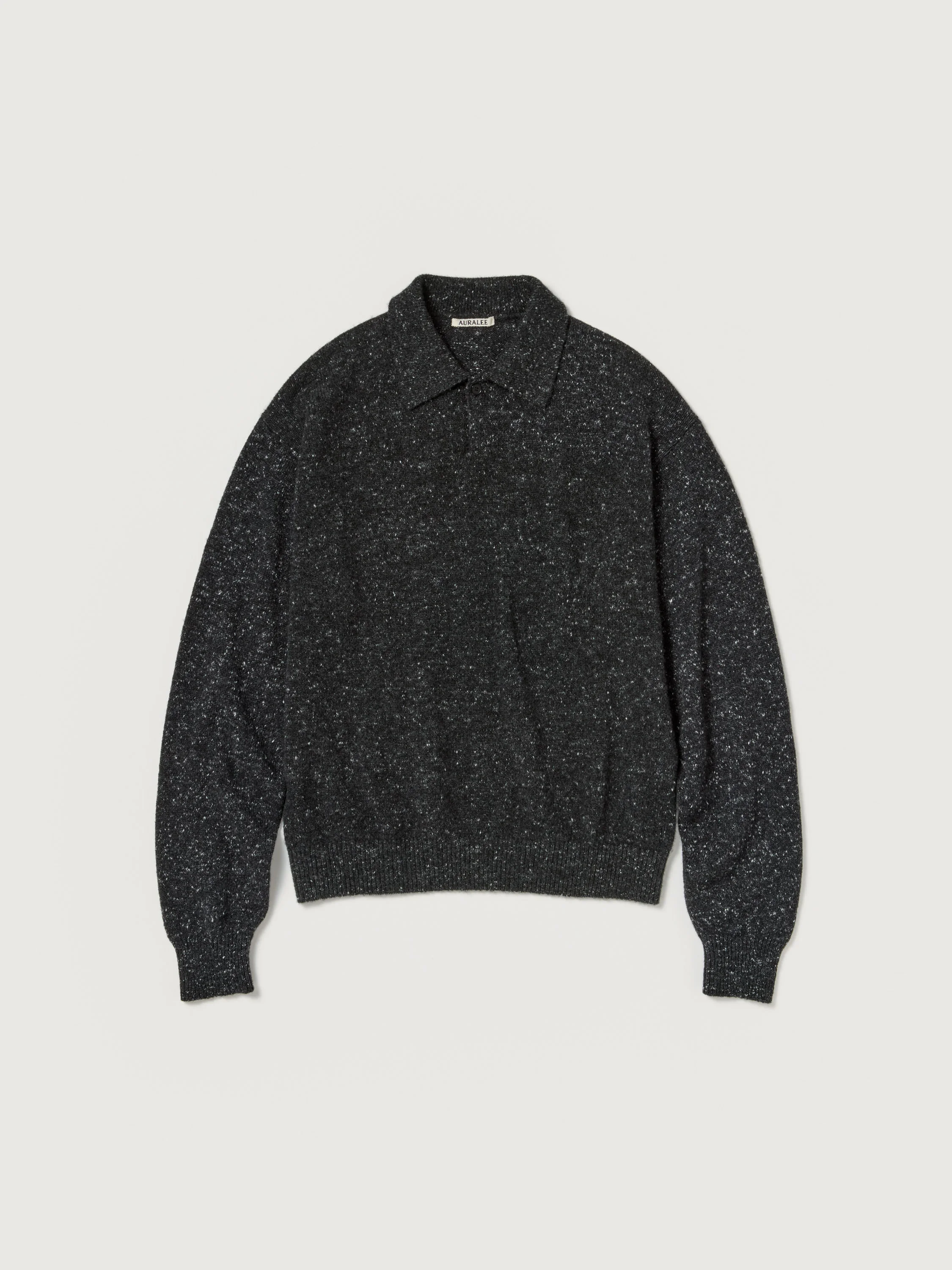 CASHMERE NEP KNIT POLO - 1