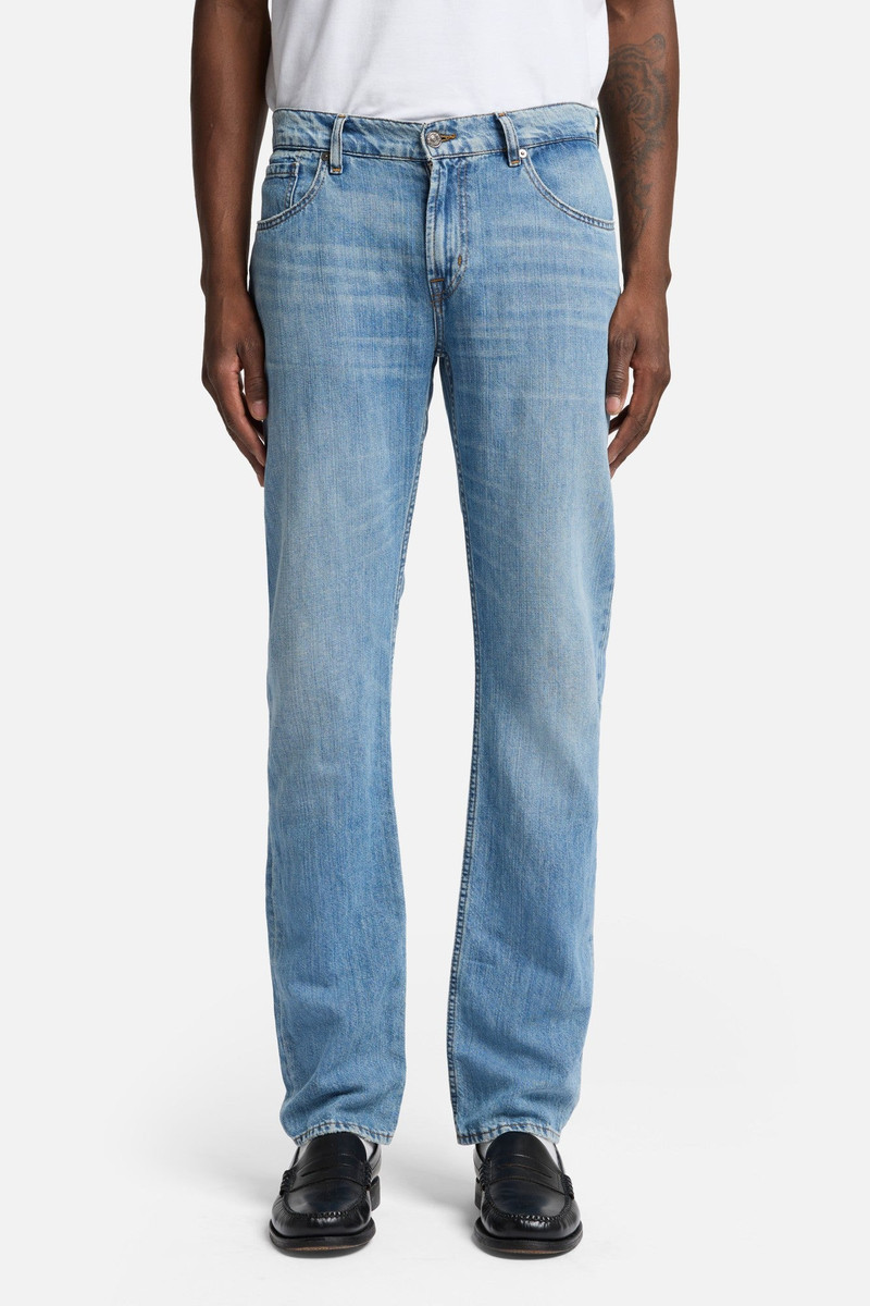 Denim Linen The Straight in Station 3