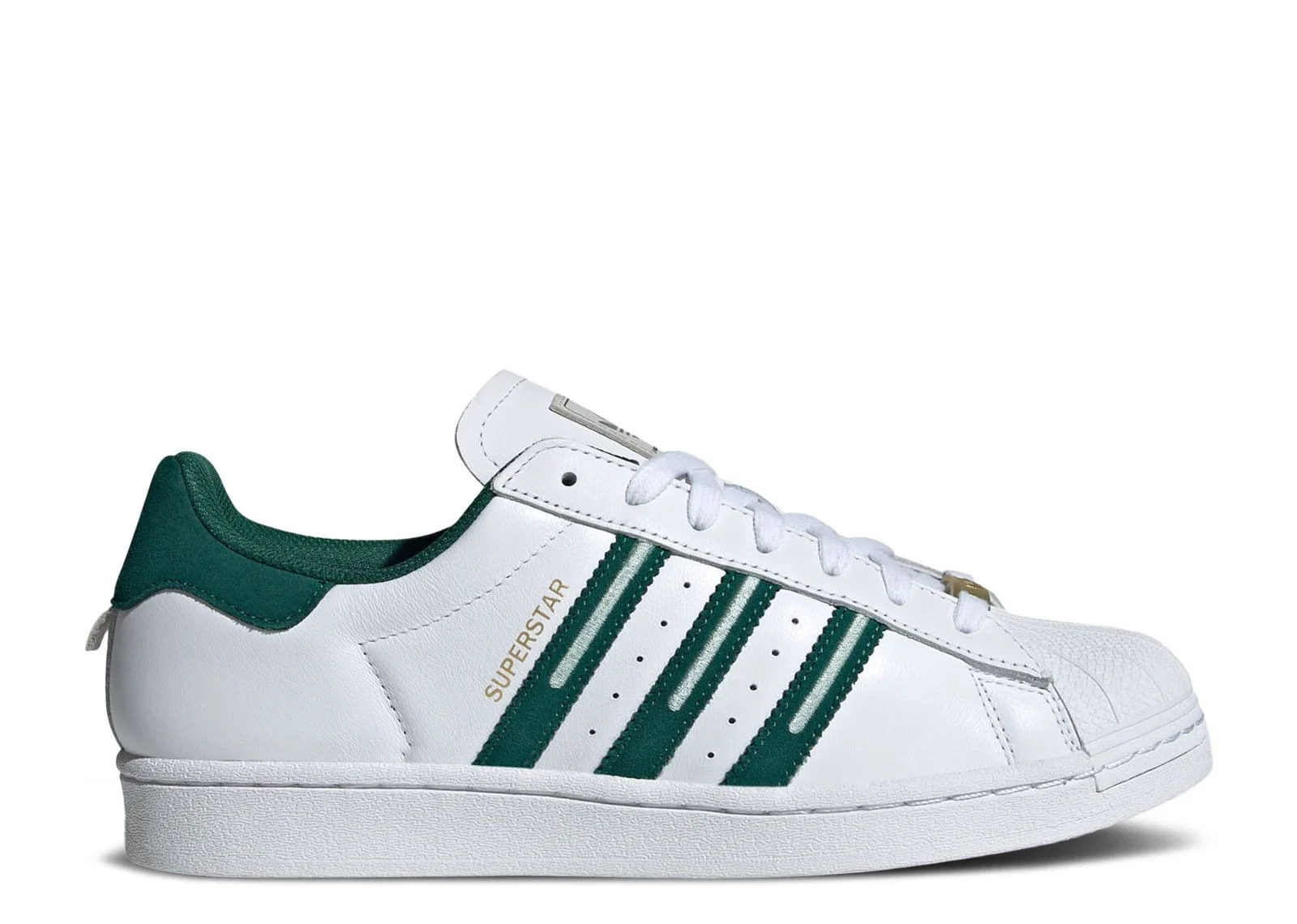 SUPERSTAR 'EMBROIDERED GREEN STRIPES' - 1