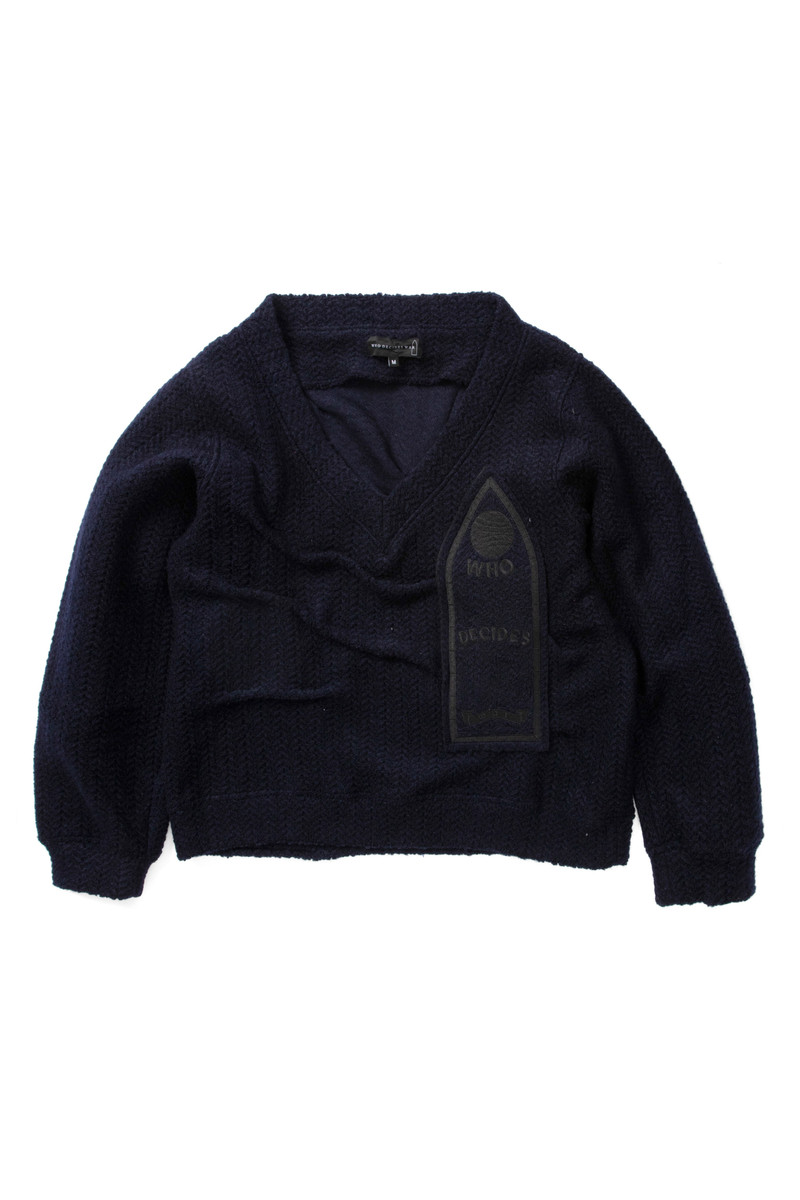 GATHERED COLLEGIATE PULLOVER 1