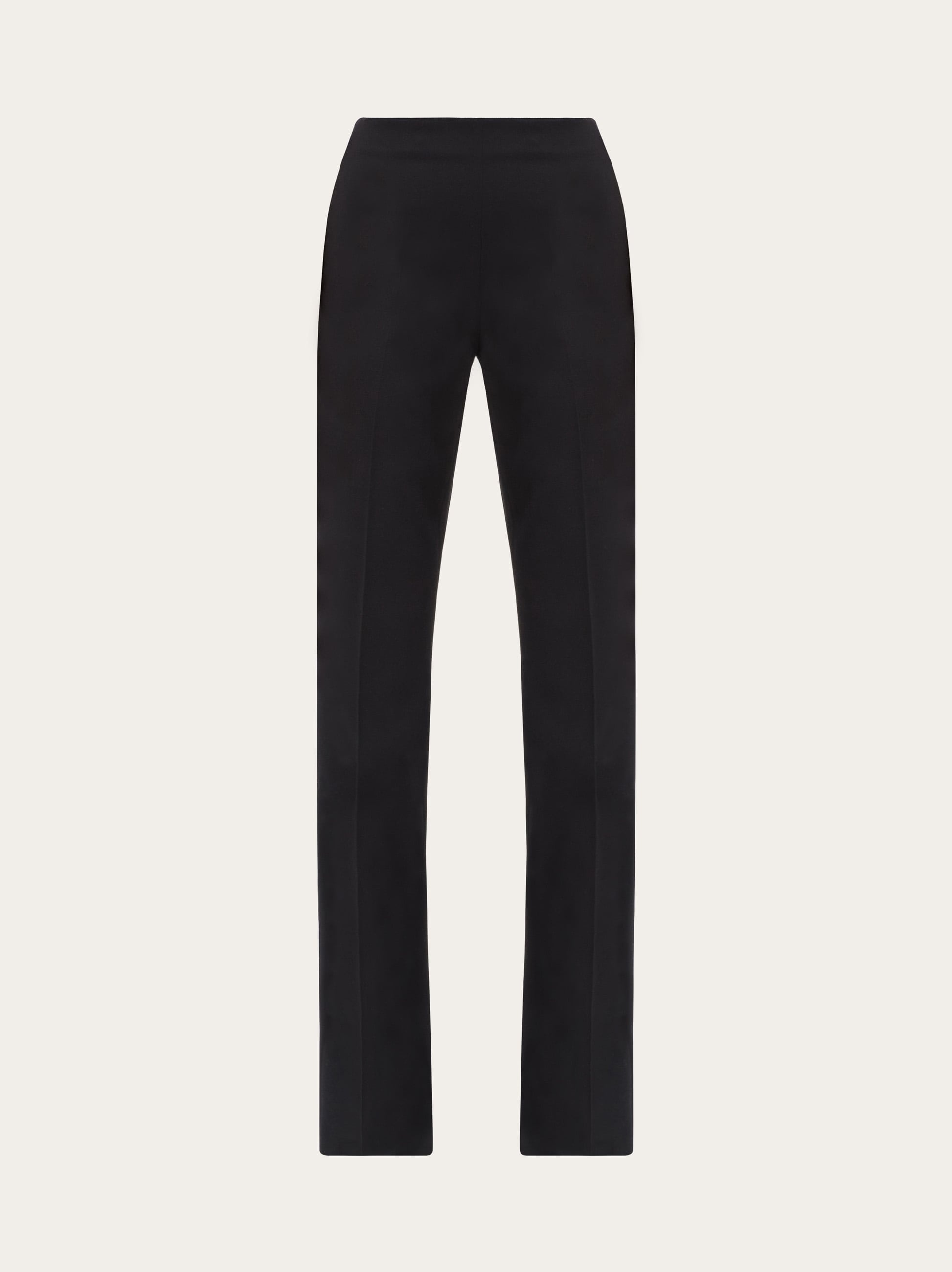 Straight leg wool trouser - 1