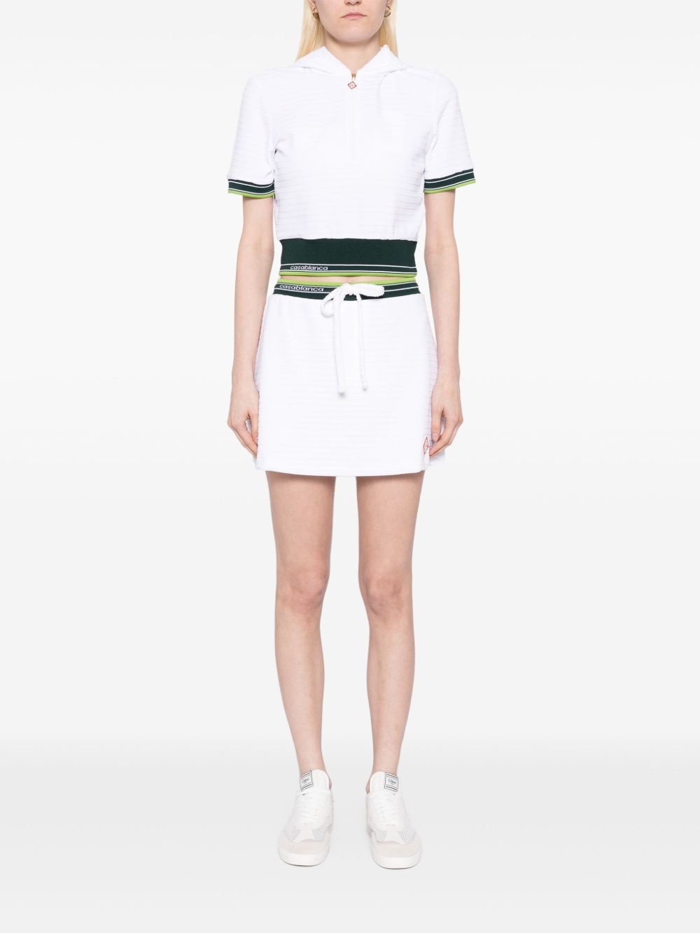 velour tennis skirt - 2