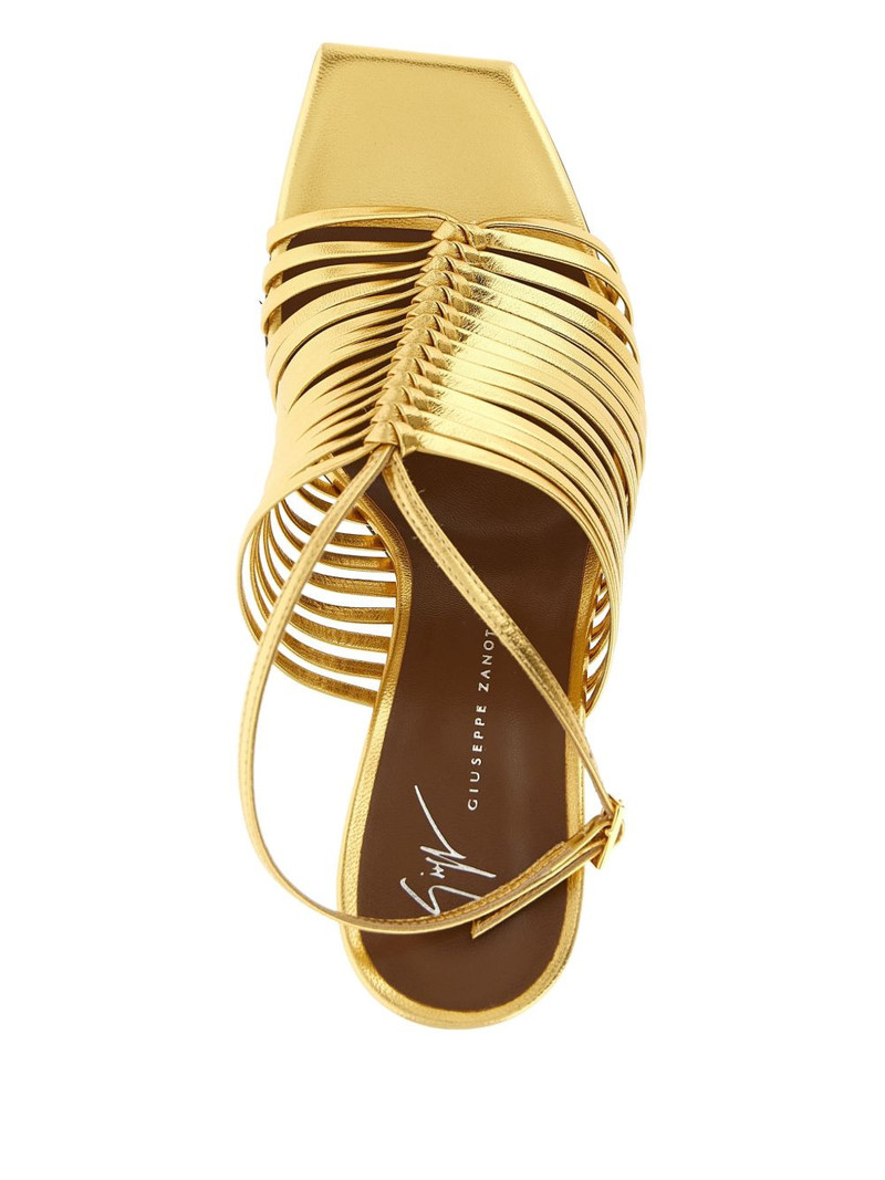 Savoia metallic sandals 3