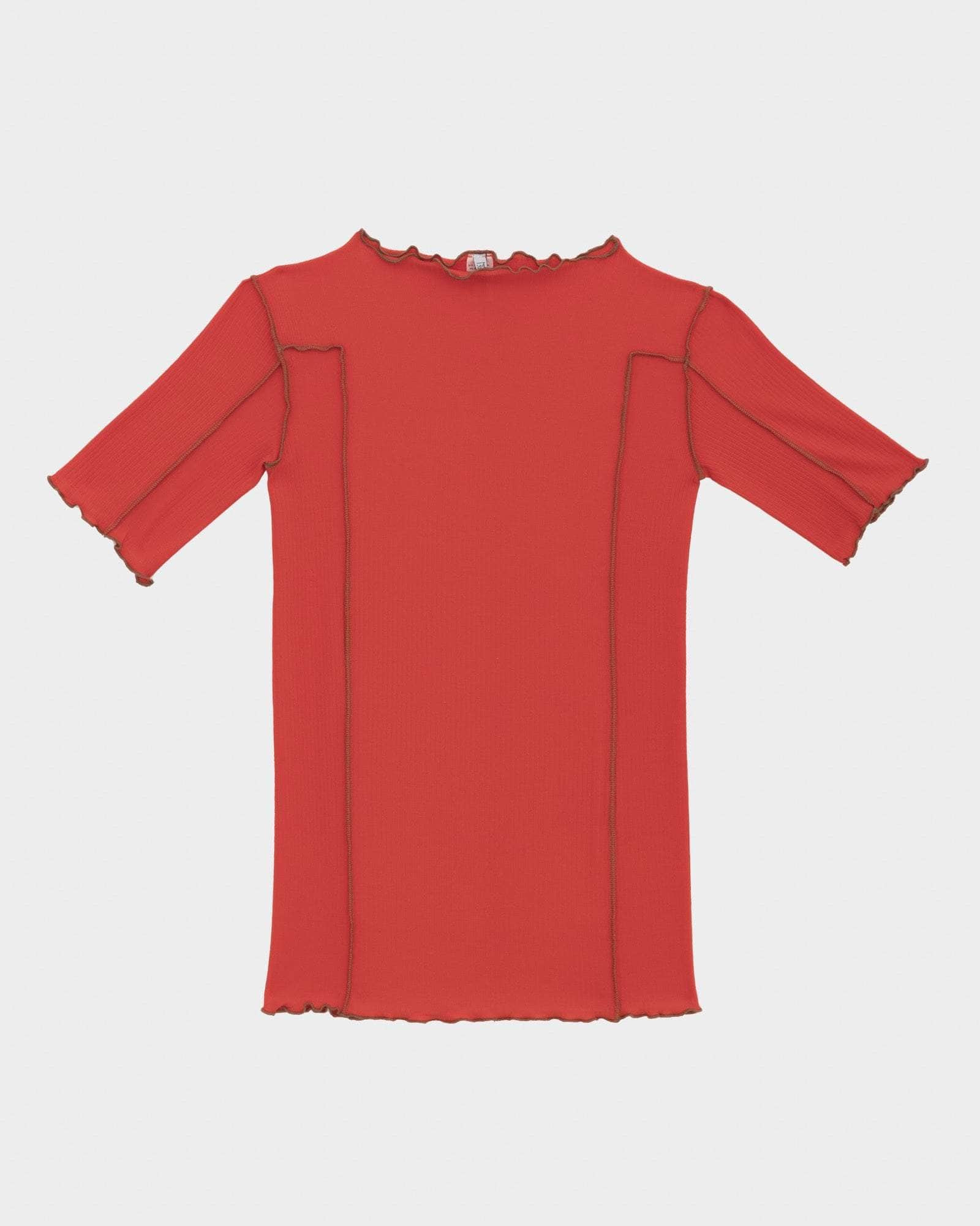 Omato 3/4 Tee Shirt - Fine Organic Cotton Rib - 5