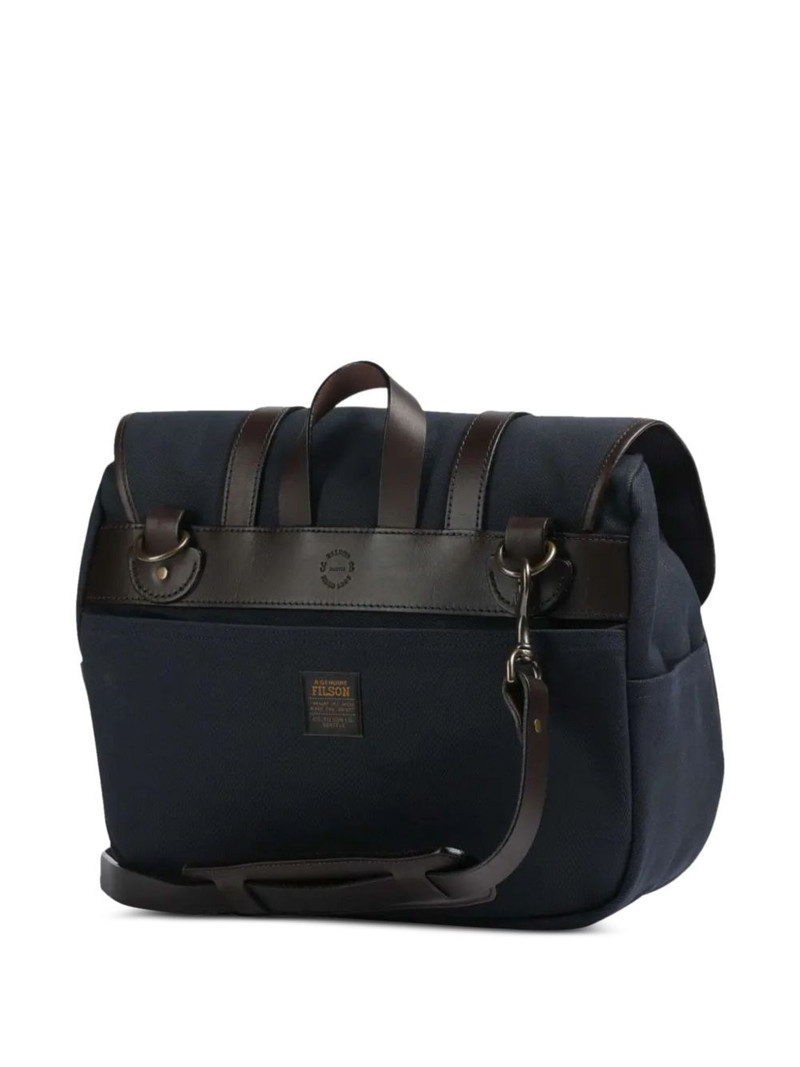 FILSON medium buckled twill shoulder bag outlook