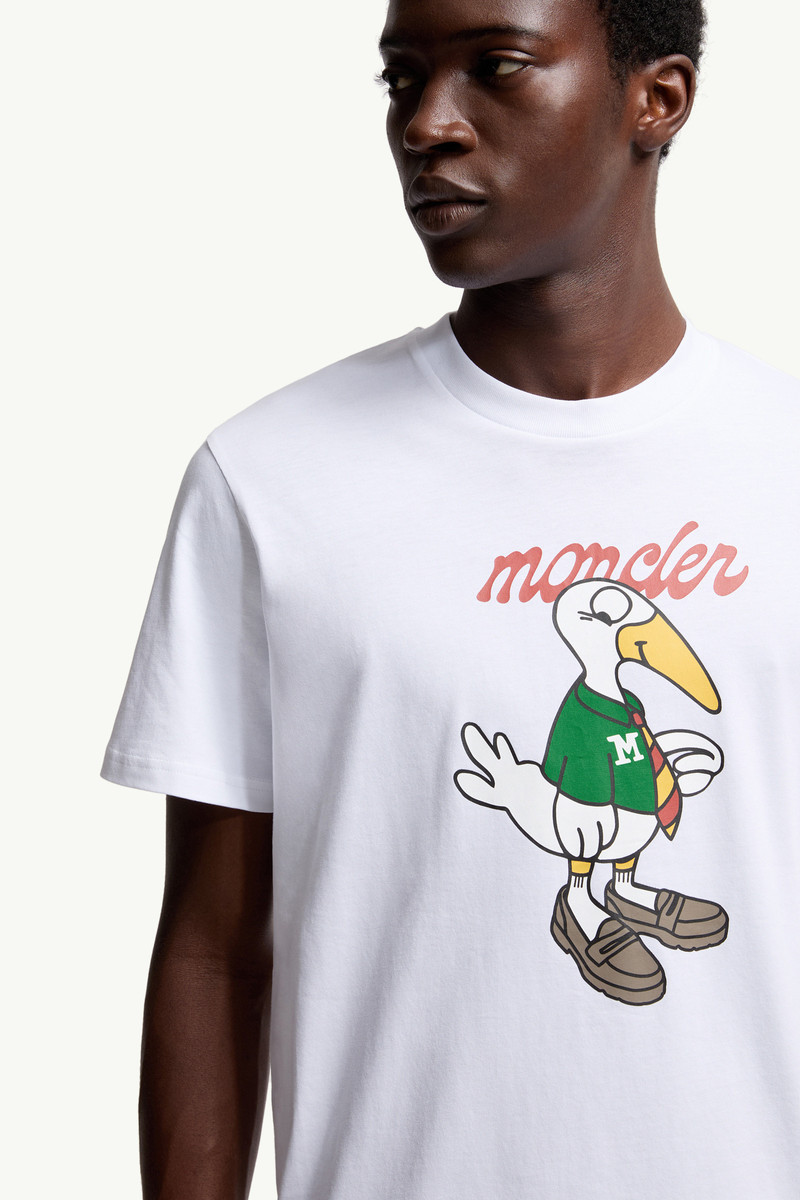 Mascot Logo Cotton T-Shirt 6