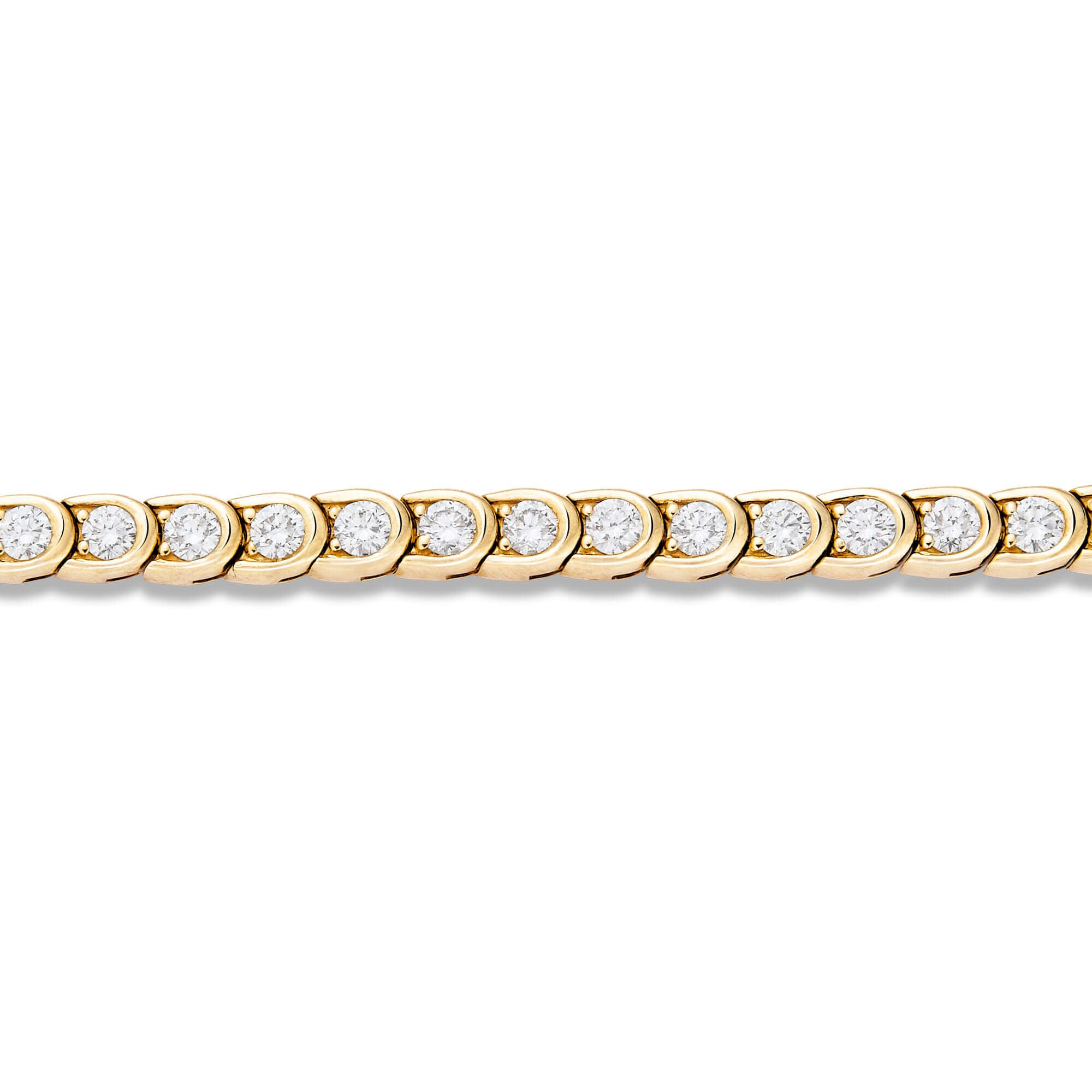 LAB-Created Diamond La Scala Tennis Bracelet - 3