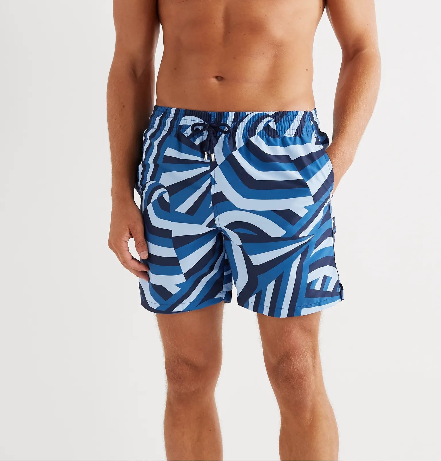 Maui 28 Slim-Fit Mid-Length Printed Swim Shorts - 2