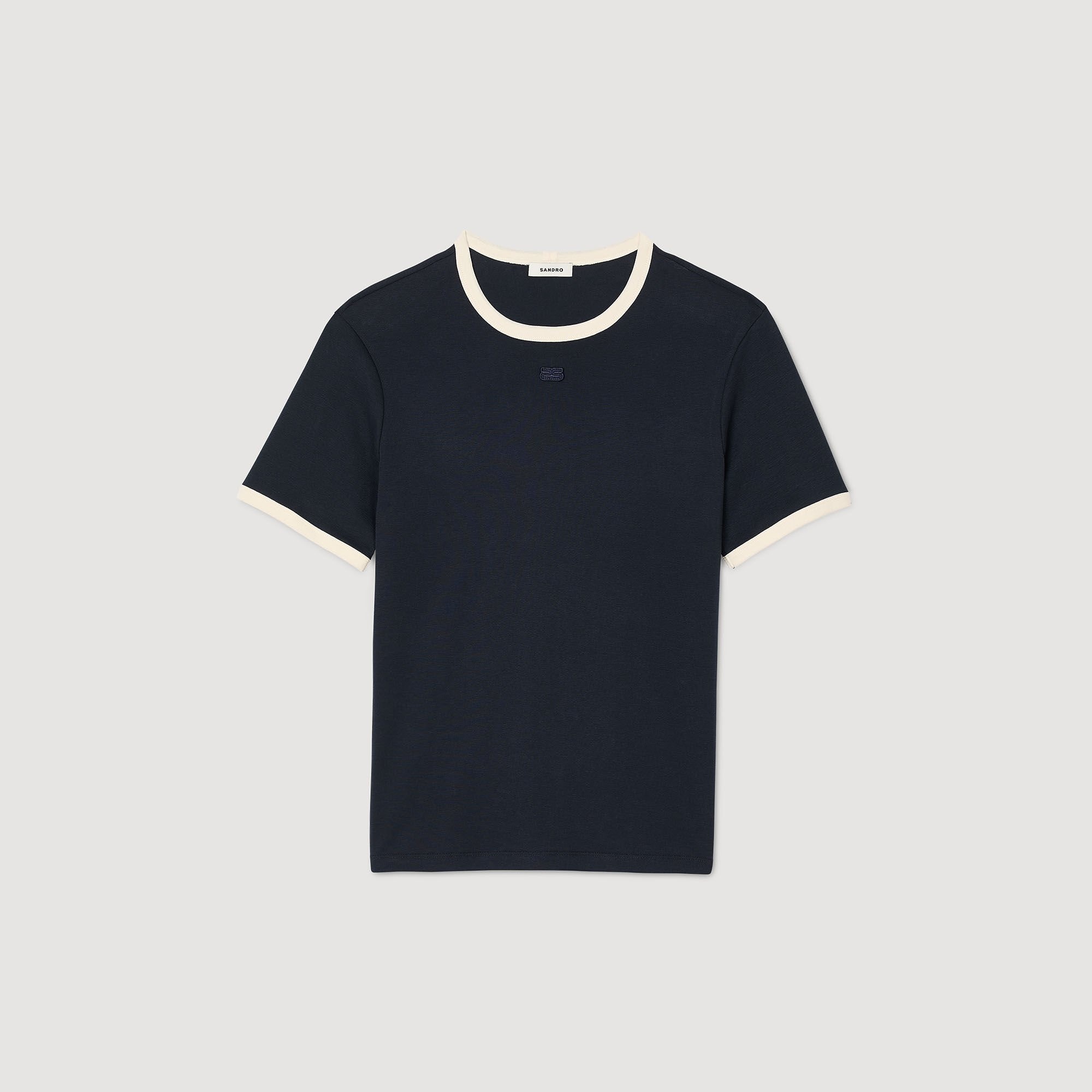 TWO-TONE PATCH T-SHIRT - 6