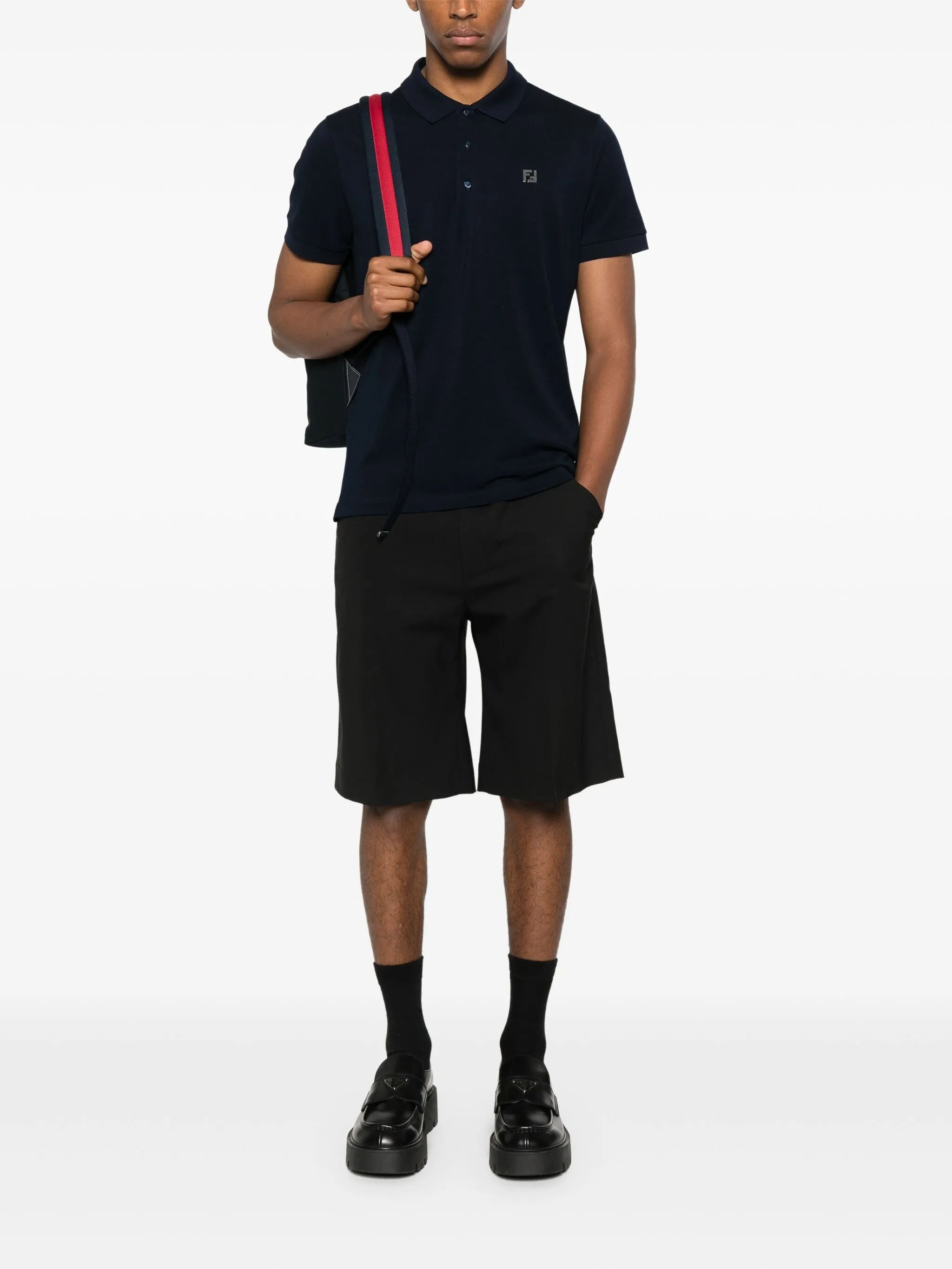 Logo-embroidered Polo Shirt - 4