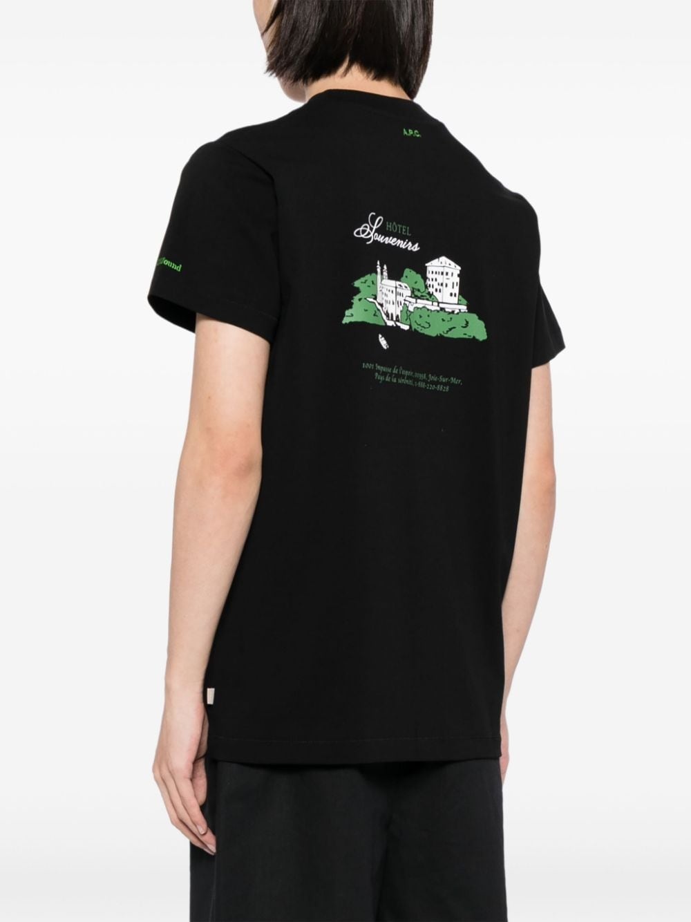 X JJJJound graphic-print cotton T-shirt - 4