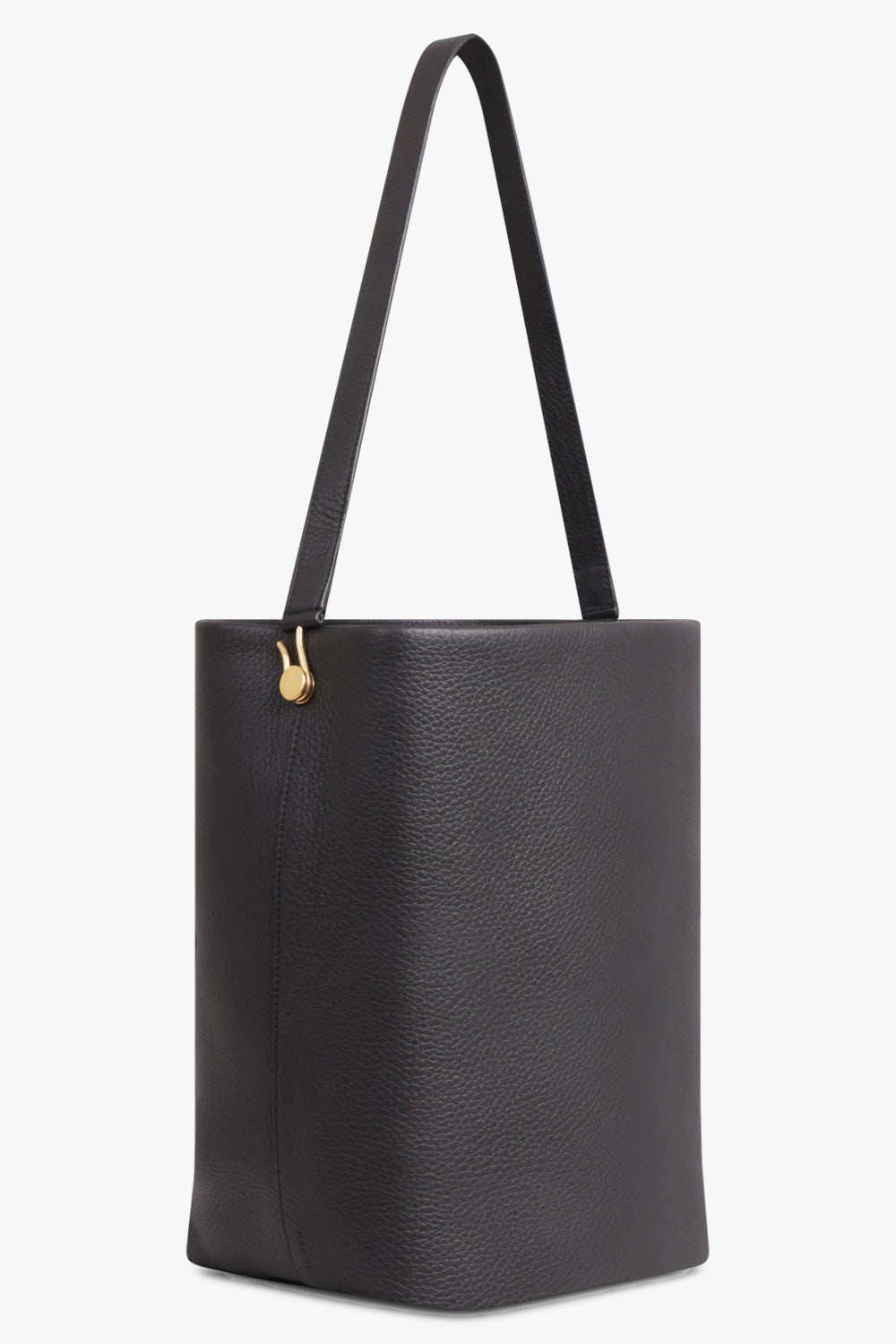 MEDIUM N/S HOOK TOTE BAG | BLACK - 2