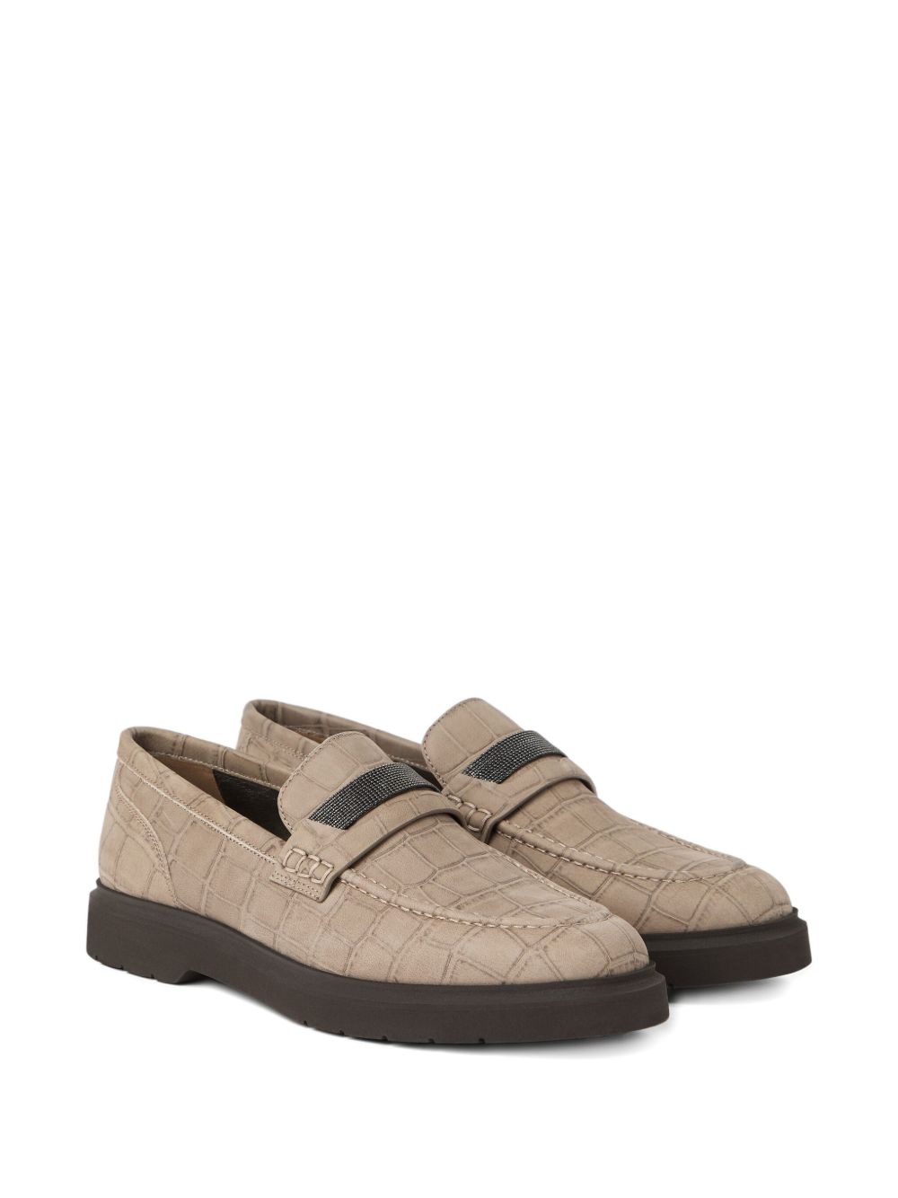 leather loafers - 2