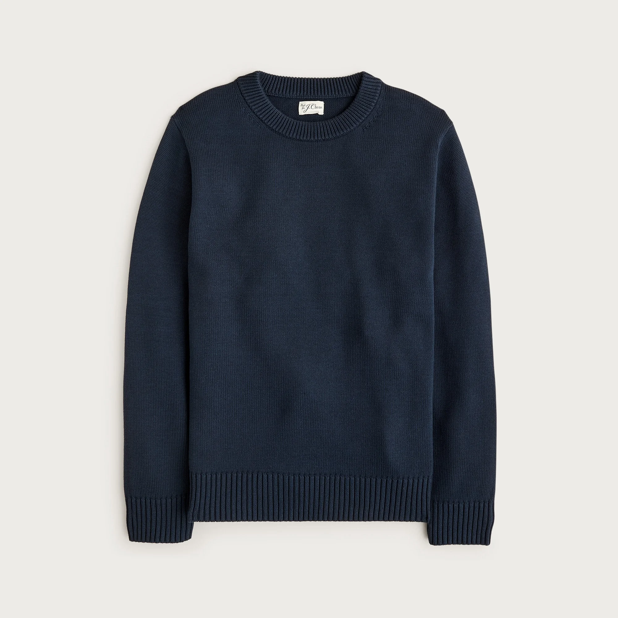 Heritage cotton crewneck sweater - 1