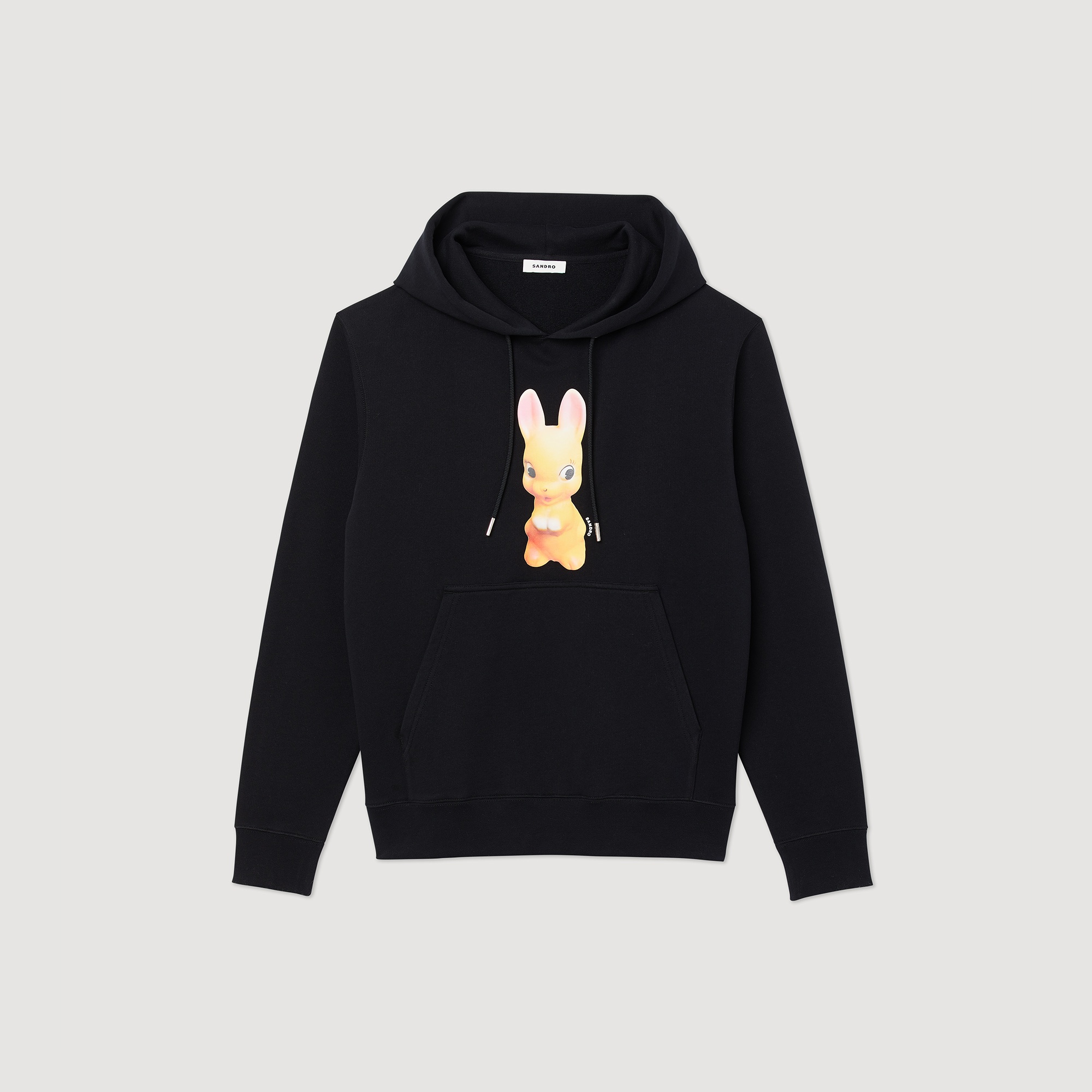 Rabbit print hoodie - 1