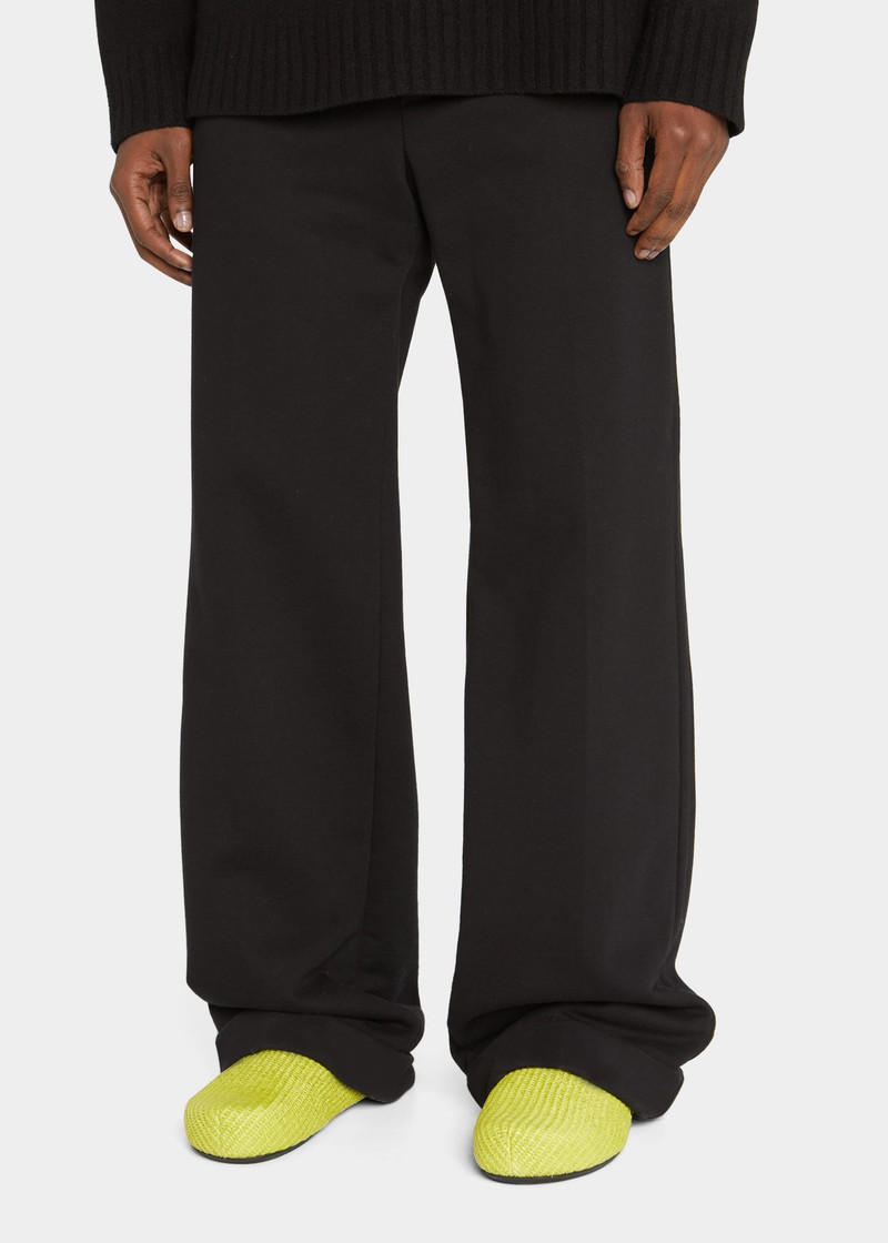 Men's Sabot Raffia Mule Slides 2