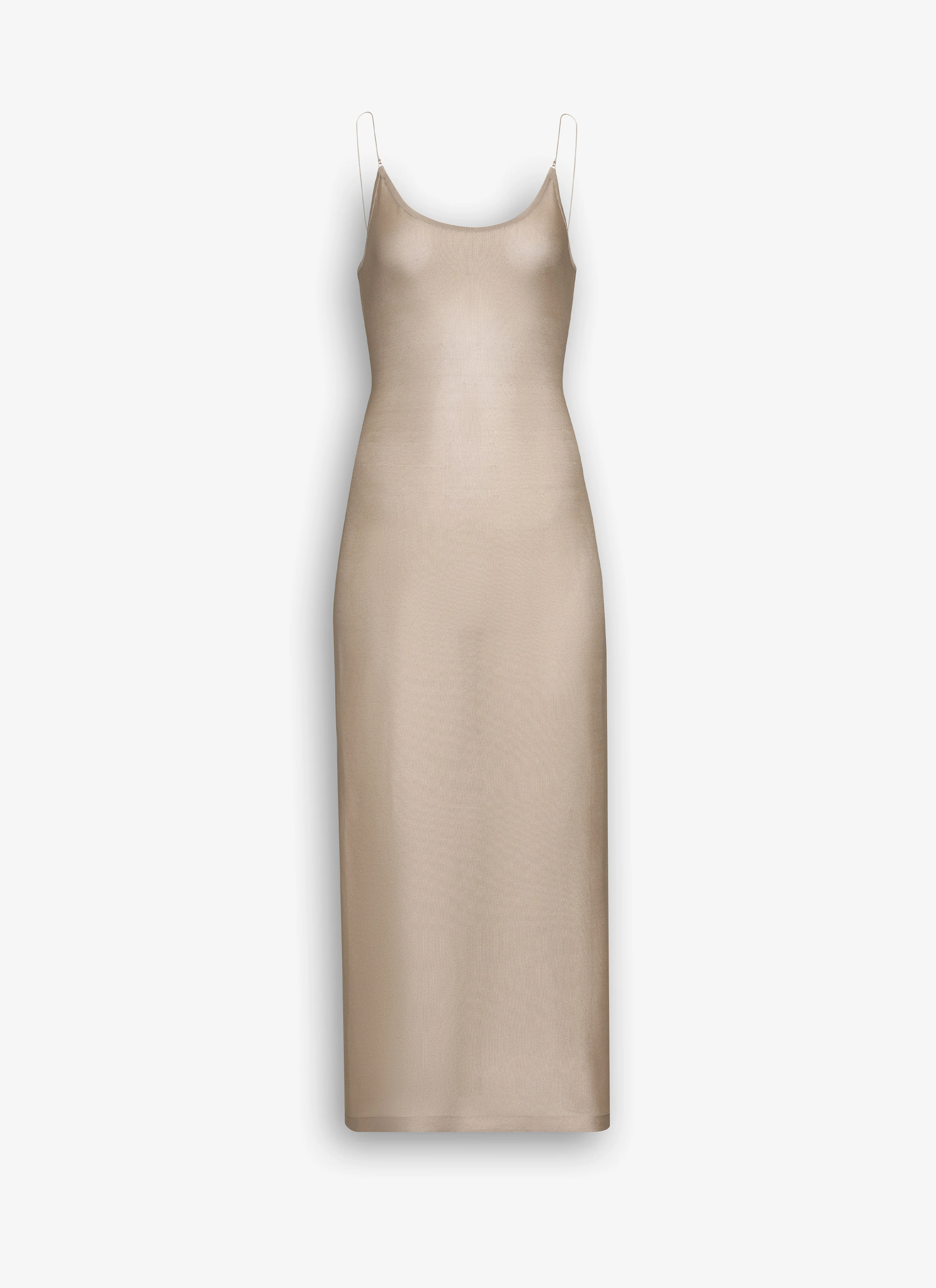 KNIT SLIP DRESS - 1
