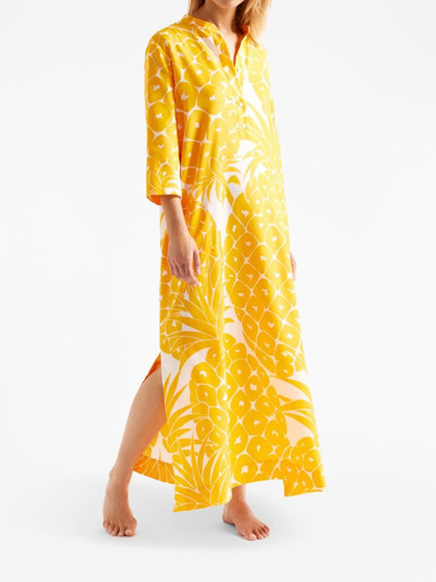 ERES Sucree pineapple-print maxi dress outlook