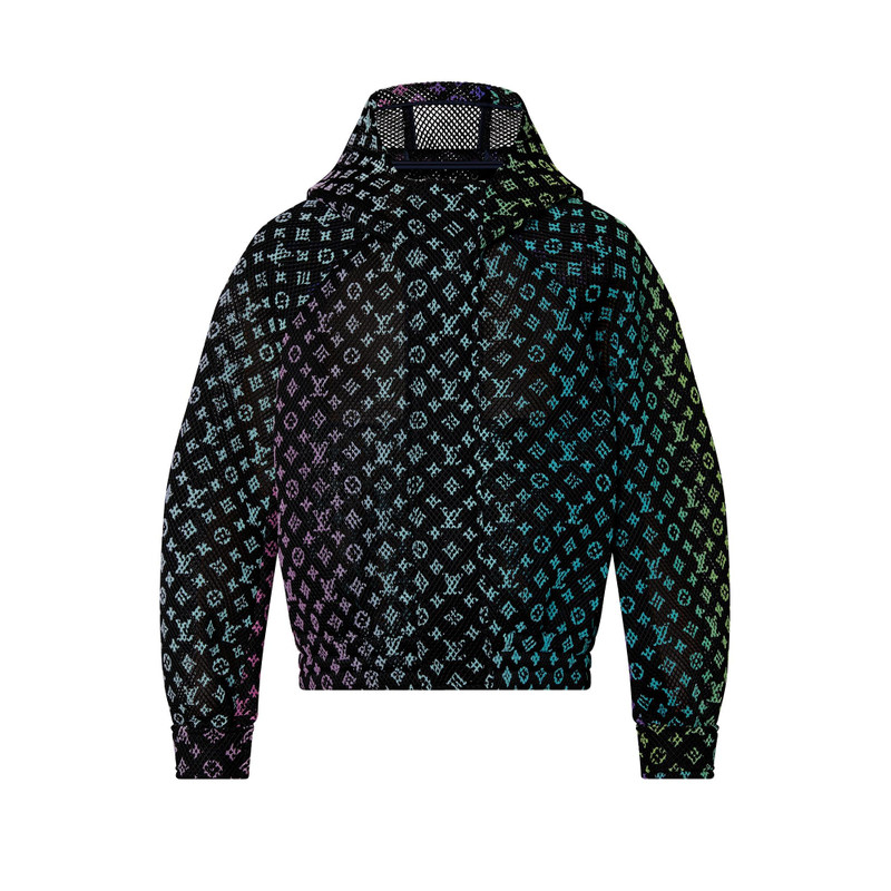 Gradient Monogram Mesh Blouson - 1