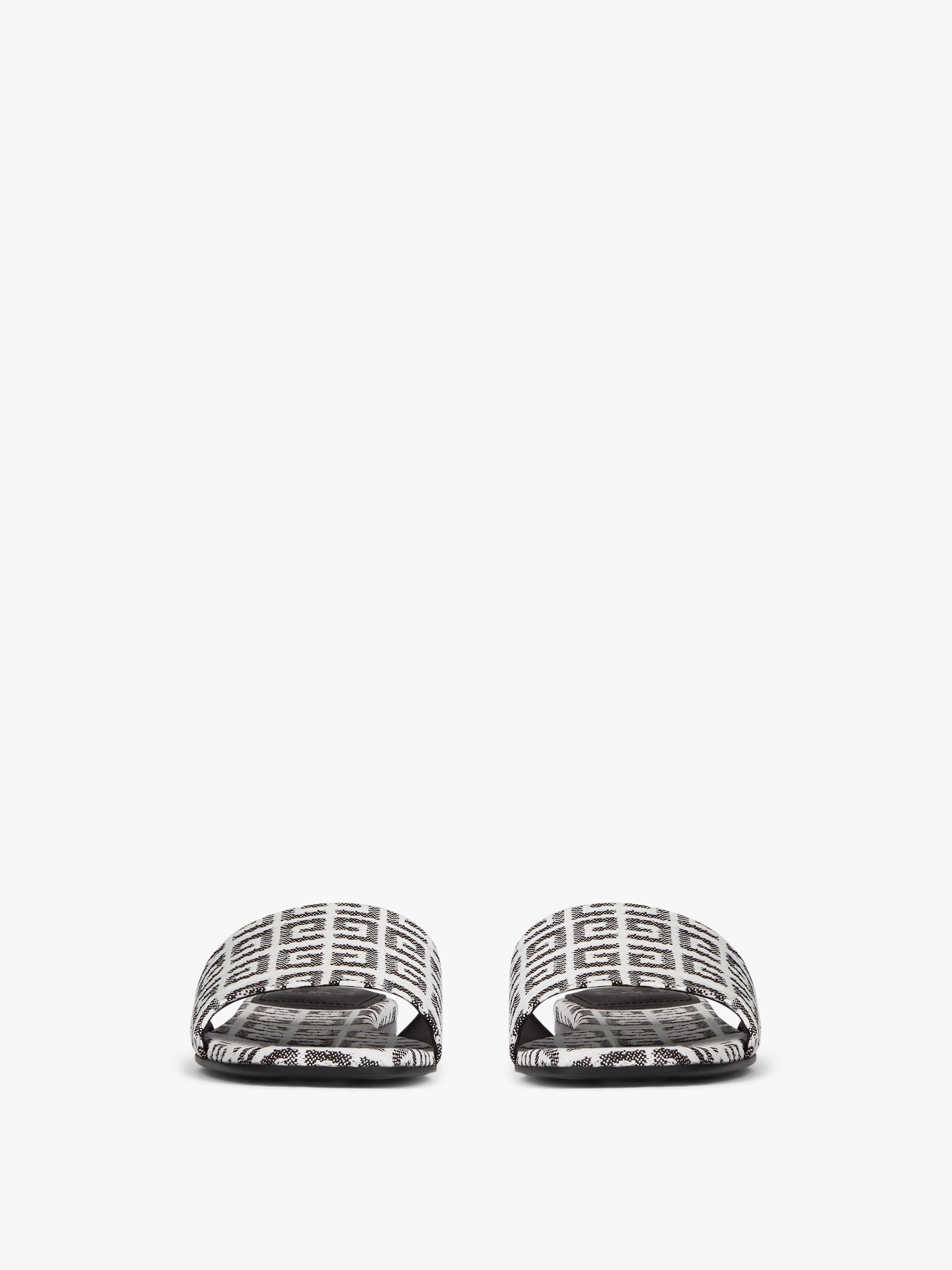 FLAT SANDALS IN 4G JACQUARD - 2