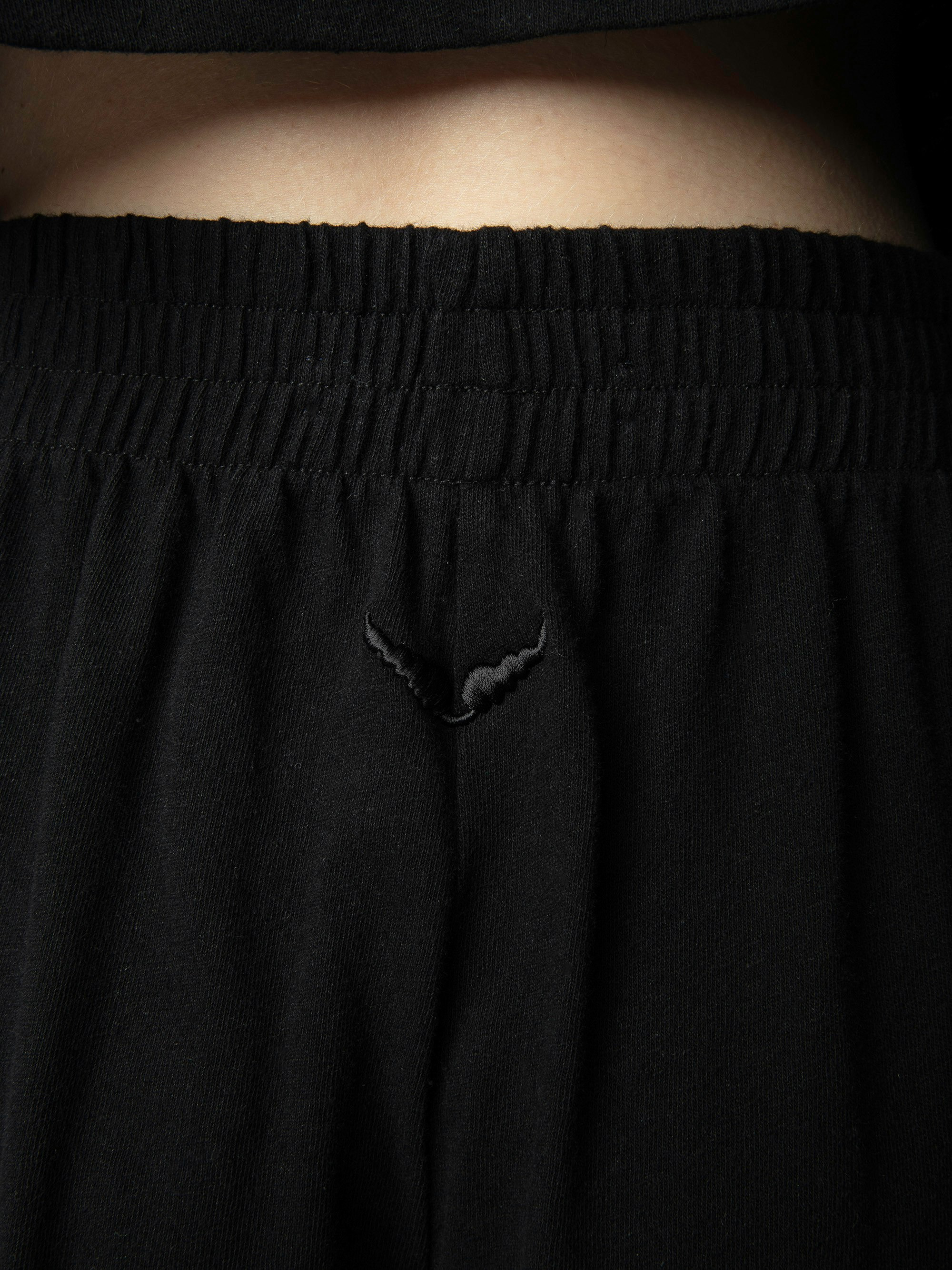 Clem Women's Black Linen Pants - 7