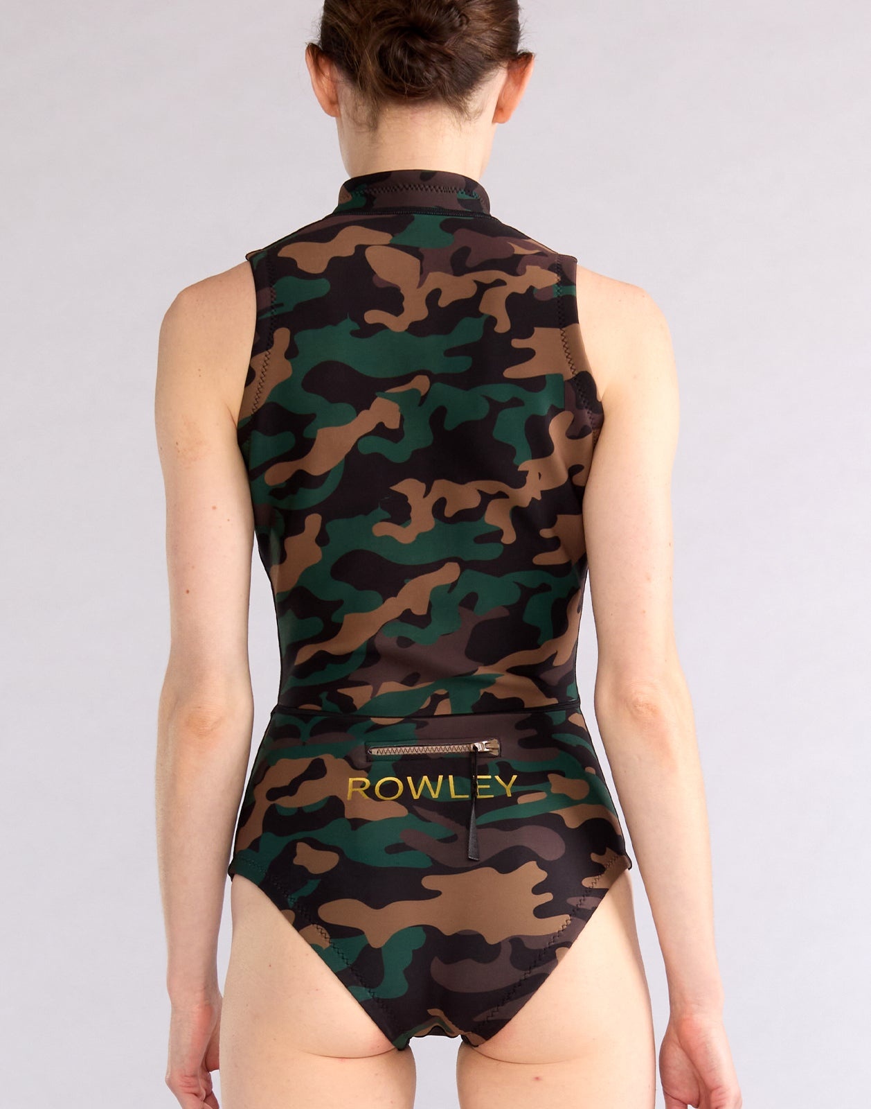 Camo Sleeveless Wetsuit - 6