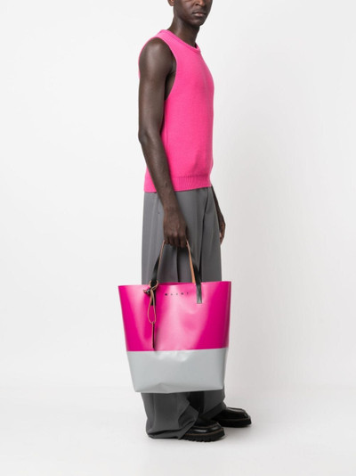 Marni Tribeca colour-block tote bag outlook