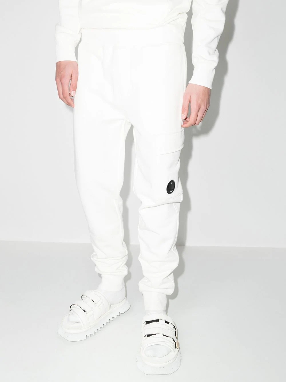 Lens-pocket track pants - 2