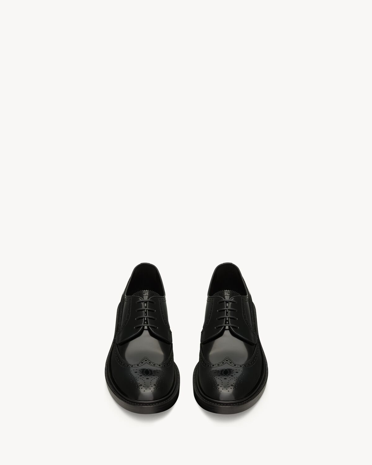 ANTOINE BROGUES IN GLAZED LEATHER - 2