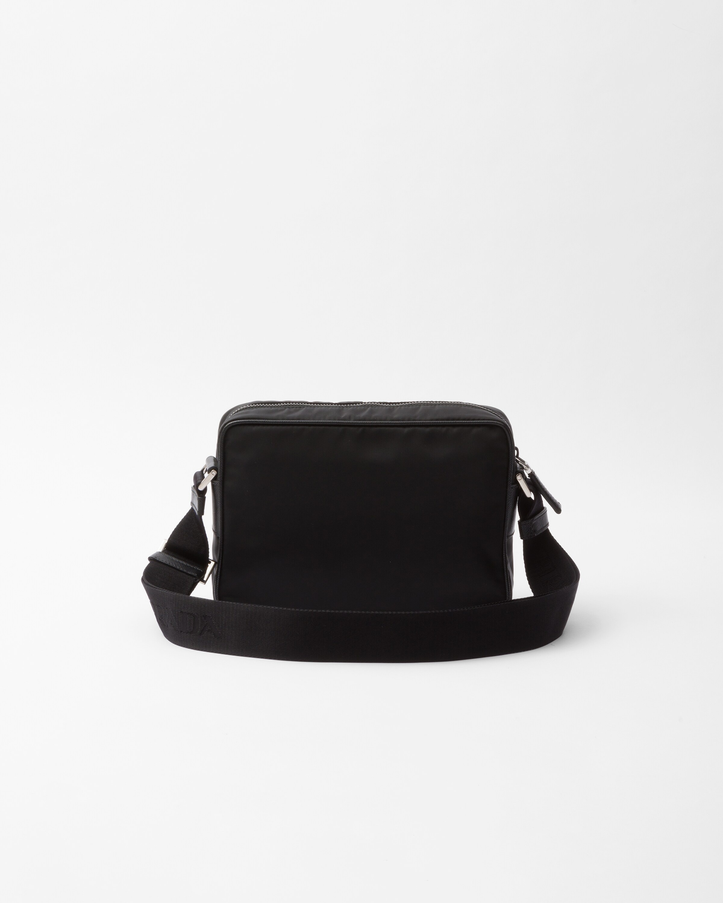 Re-Nylon and Saffiano shoulder bag - 3